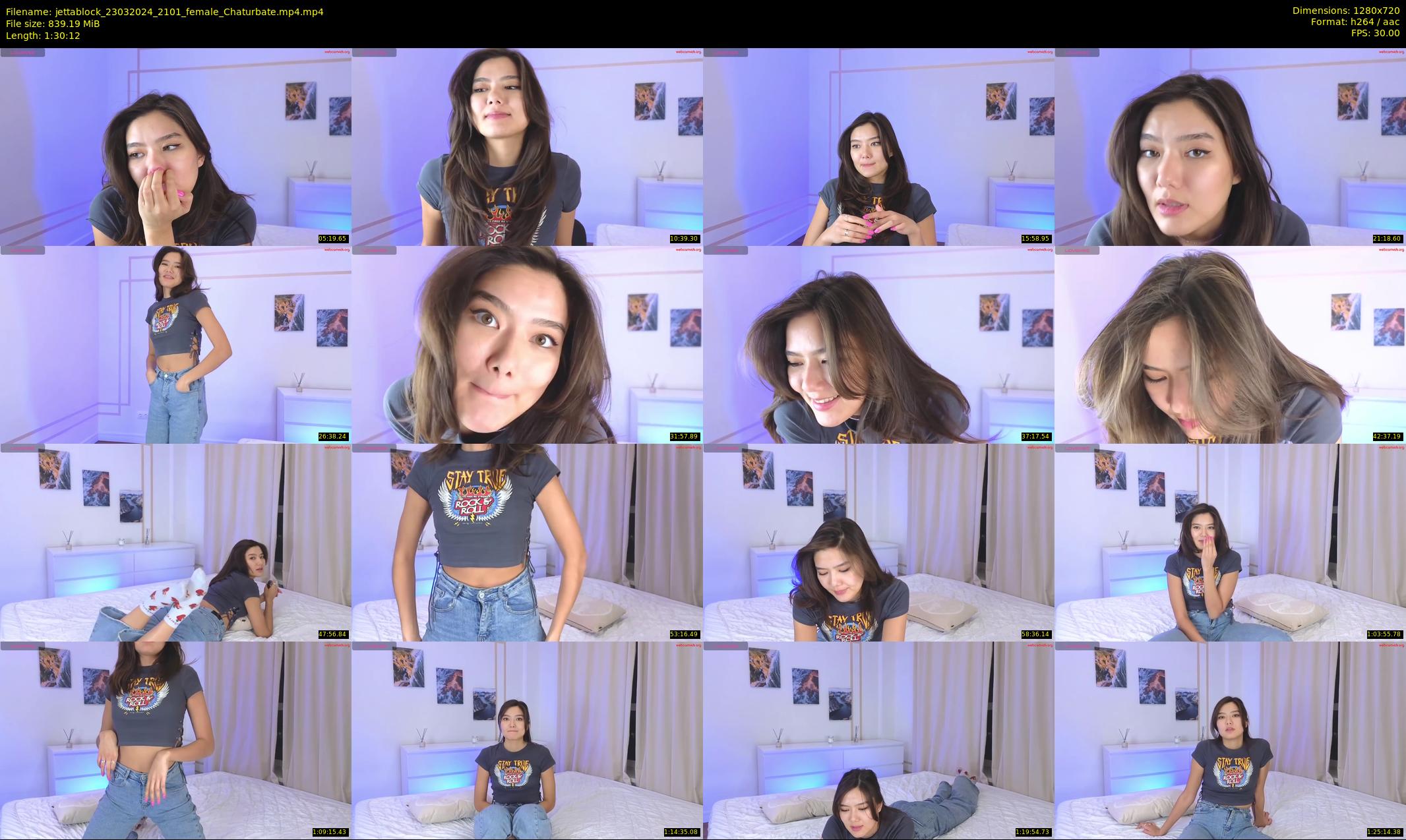 jettablock — 91 minute Chaturbate female cam show recording, 720p, Mar 23, 2024