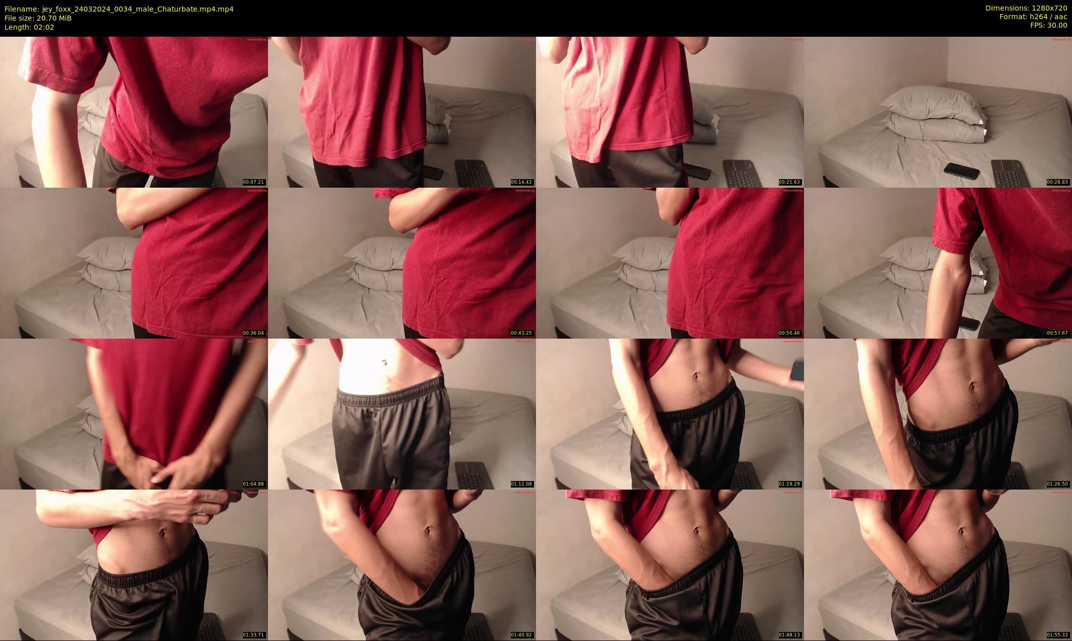 jey_foxx — 3 minute Chaturbate male cam show recording, 720p, Mar 24, 2024