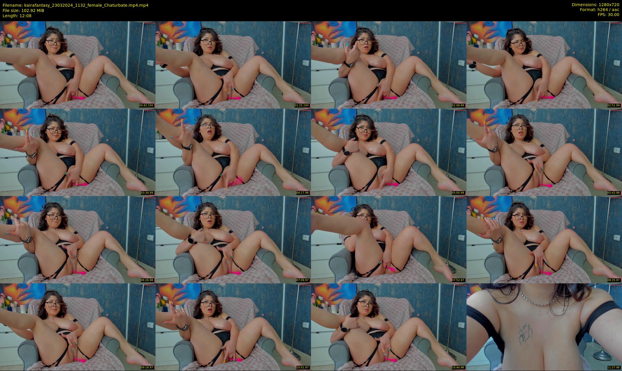 kairafantasy — 13 minute Chaturbate female cam show recording, 720p, Mar 23, 2024