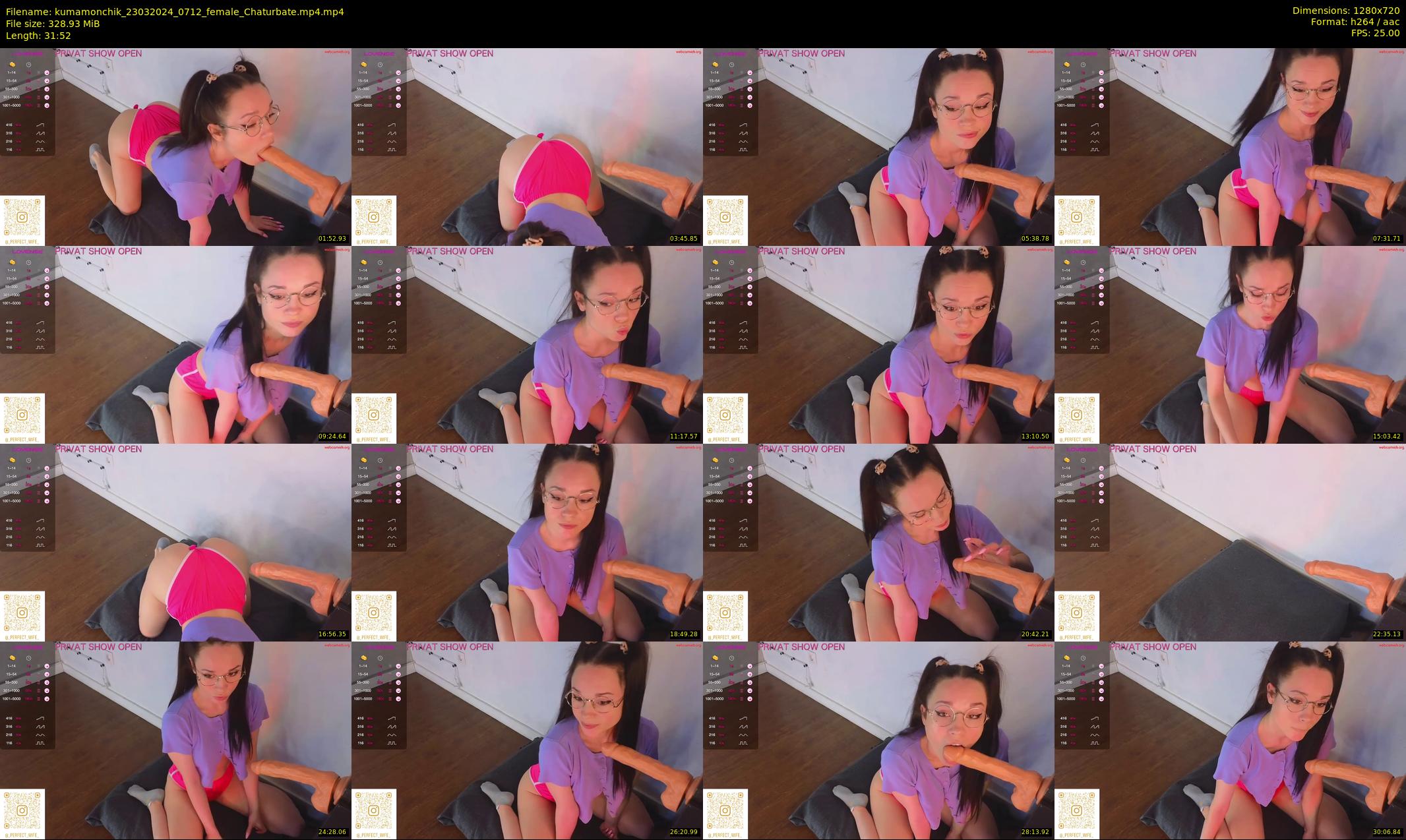 kumamonchik — 32 minute Chaturbate couple cam show recording, 720p, Mar 23, 2024