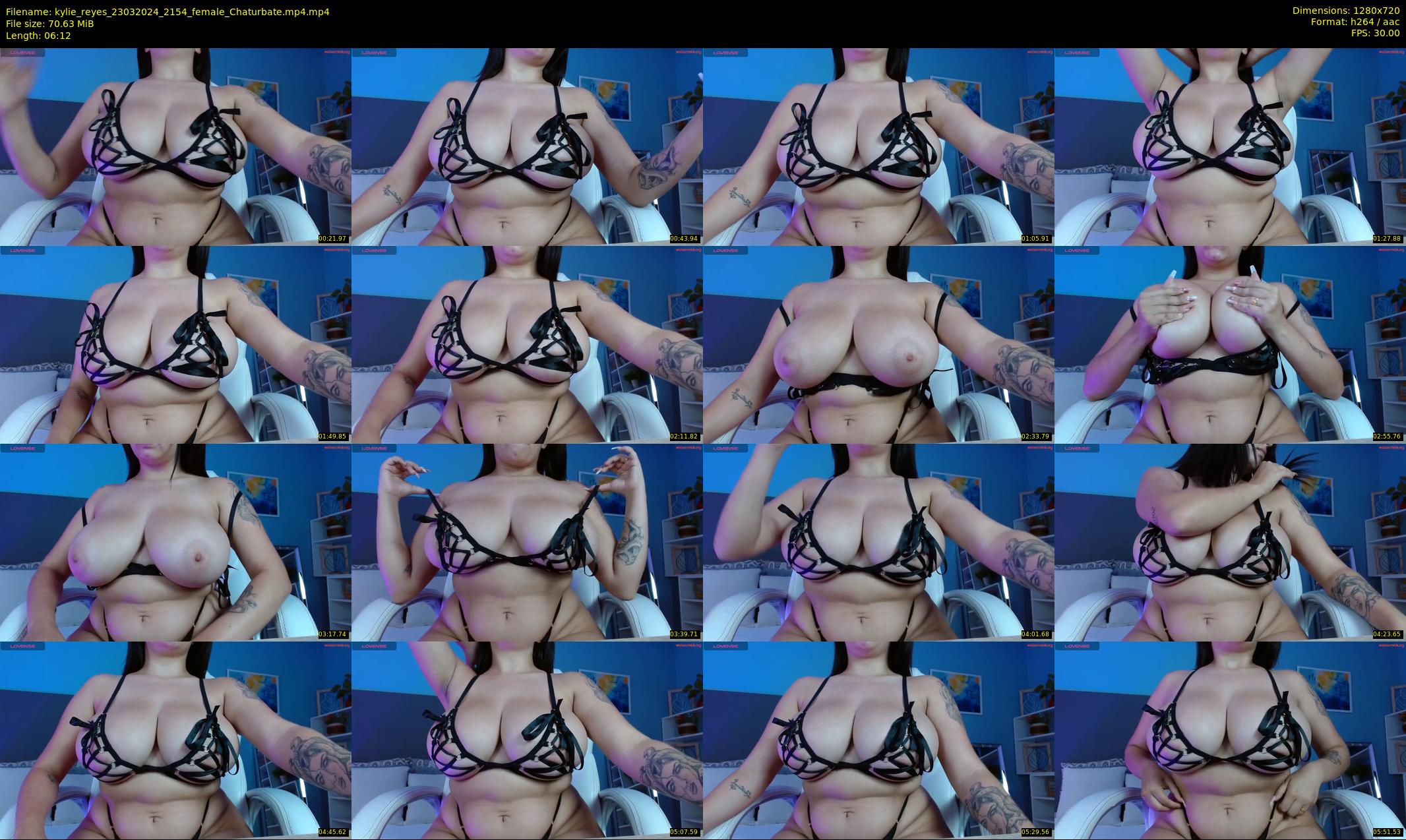 kylie_reyes — 7 minute Chaturbate female cam show recording, 720p, Mar 23, 2024