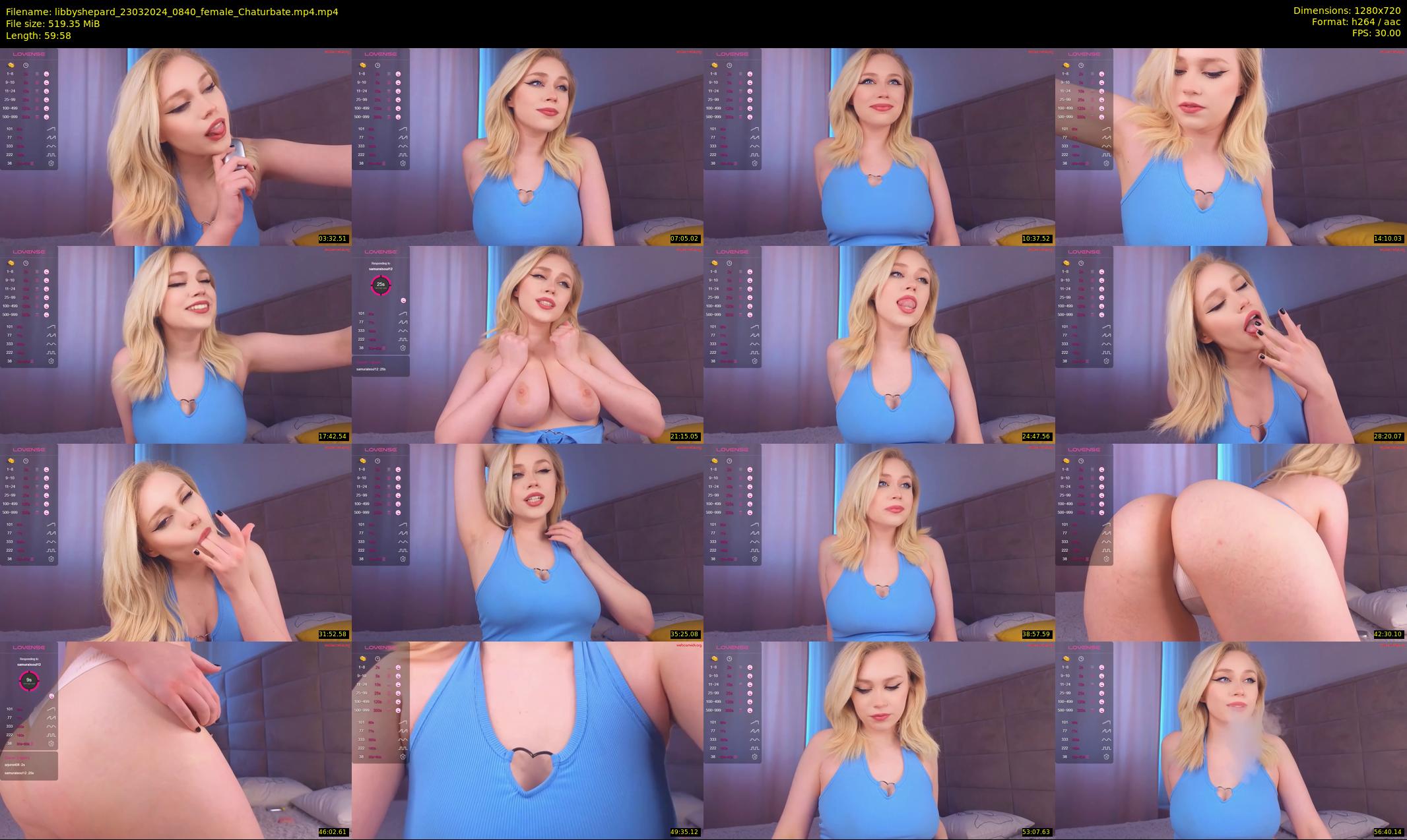 libbyshepard — 60 minute Chaturbate female cam show recording, 720p, Mar 23, 2024