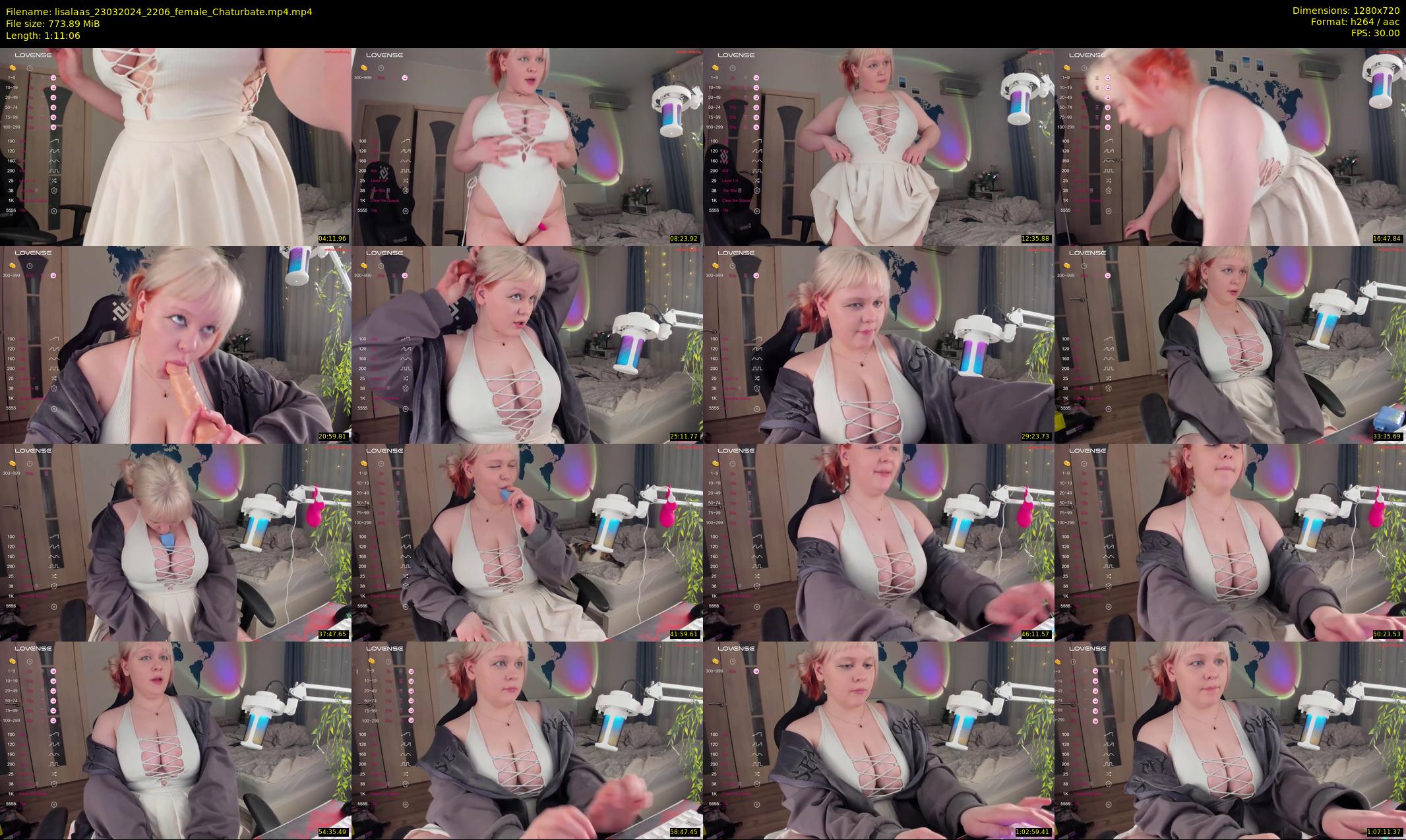 lisalaas — 72 minute Chaturbate female cam show recording, 720p, Mar 23, 2024