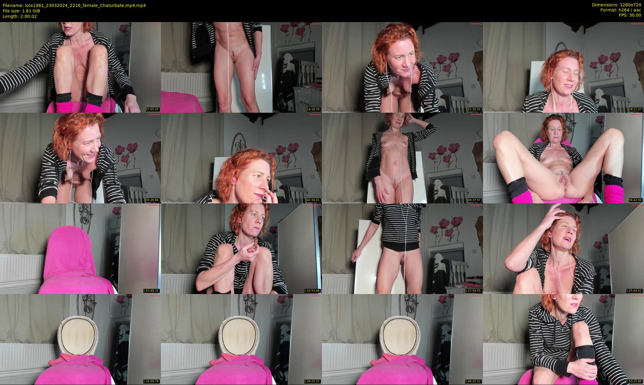 lola1981 — 121 minute Chaturbate female cam show recording, 720p, Mar 23, 2024
