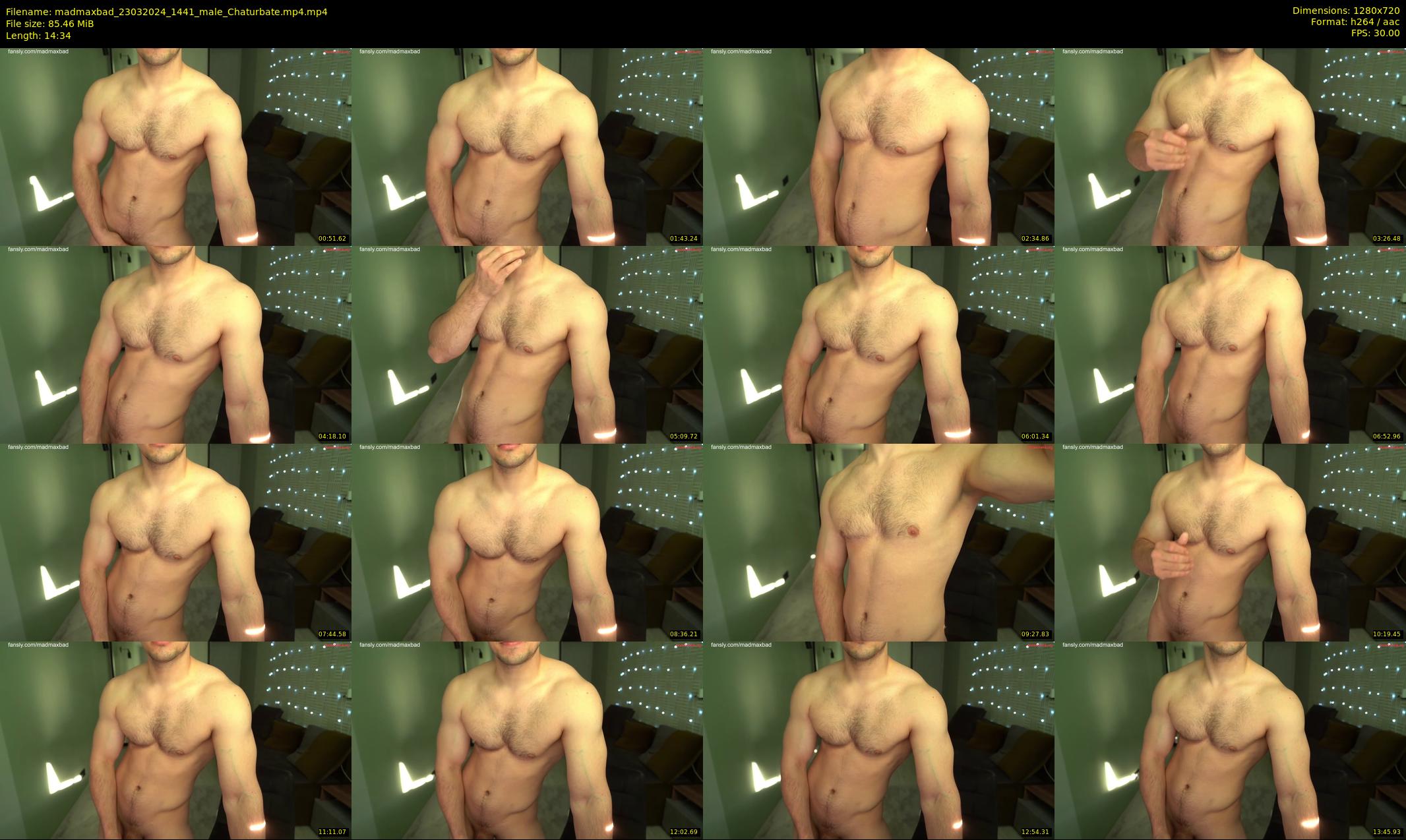 madmaxbad — 15 minute Chaturbate male cam show recording, 720p, Mar 23, 2024