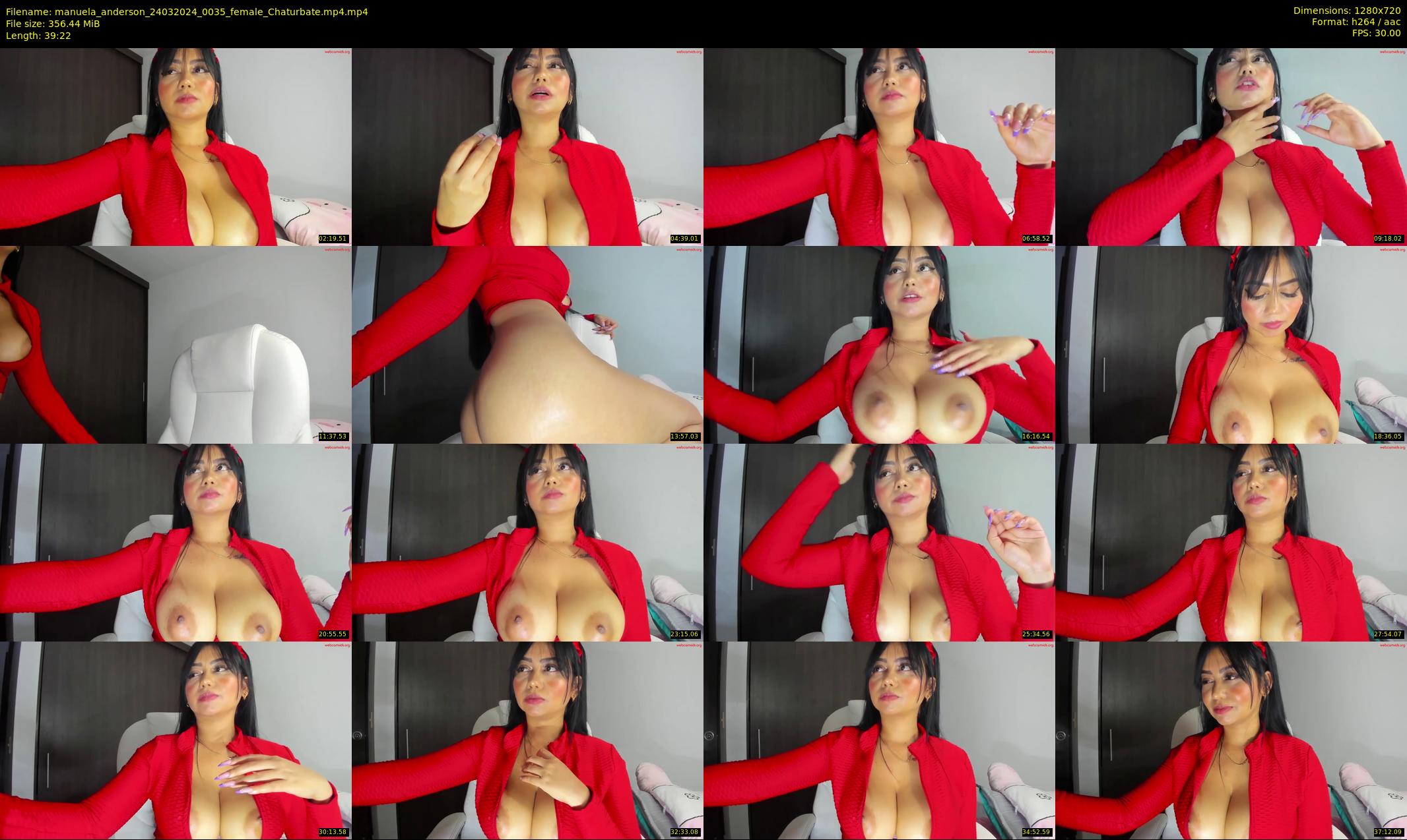 manuela_anderson — 40 minute Chaturbate female cam show recording, 720p, Mar 24, 2024