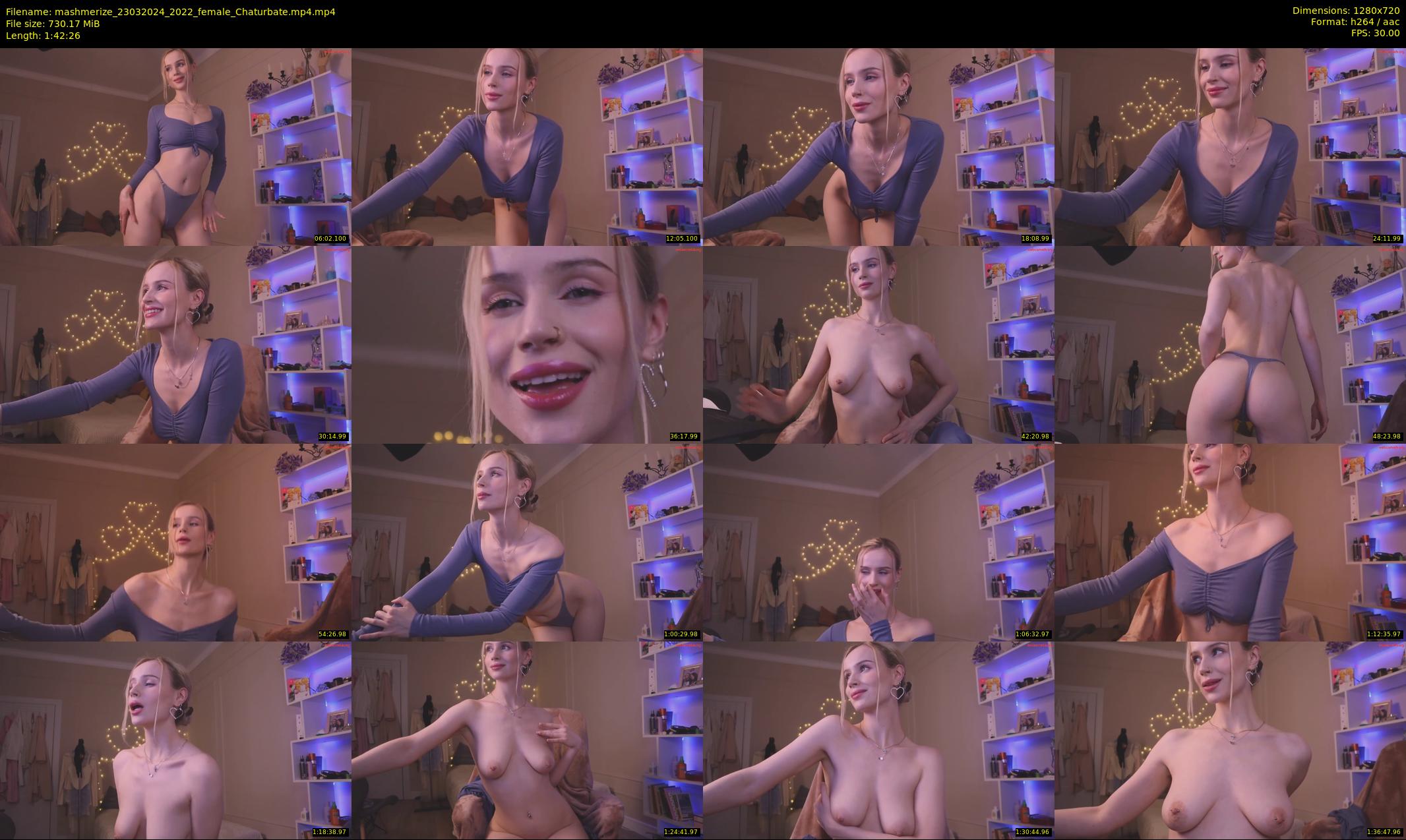 mashmerize — 103 minute Chaturbate female cam show recording, 720p, Mar 23, 2024