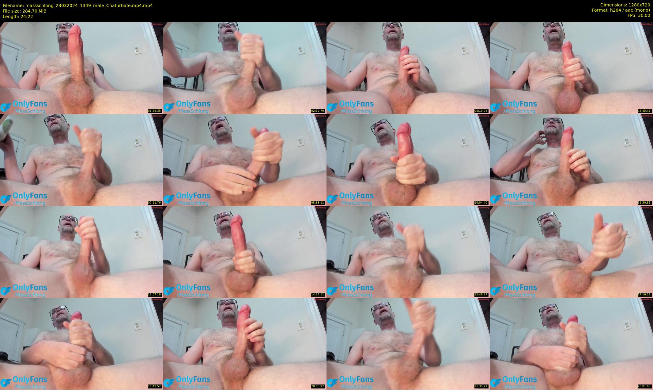 massschlong — 25 minute Chaturbate male cam show recording, 720p, Mar 23, 2024
