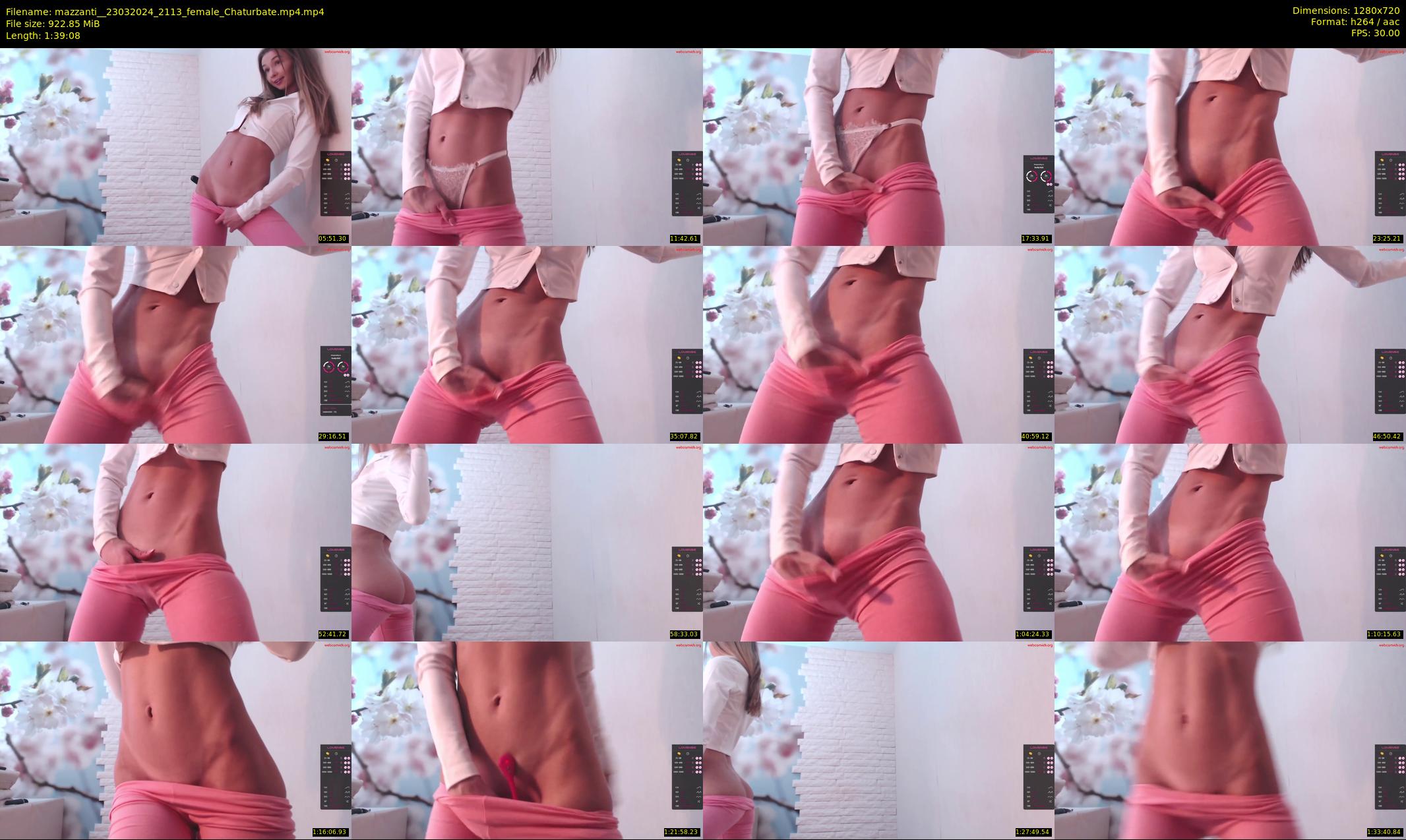 mazzanti_ — 100 minute Chaturbate female cam show recording, 720p, Mar 23, 2024