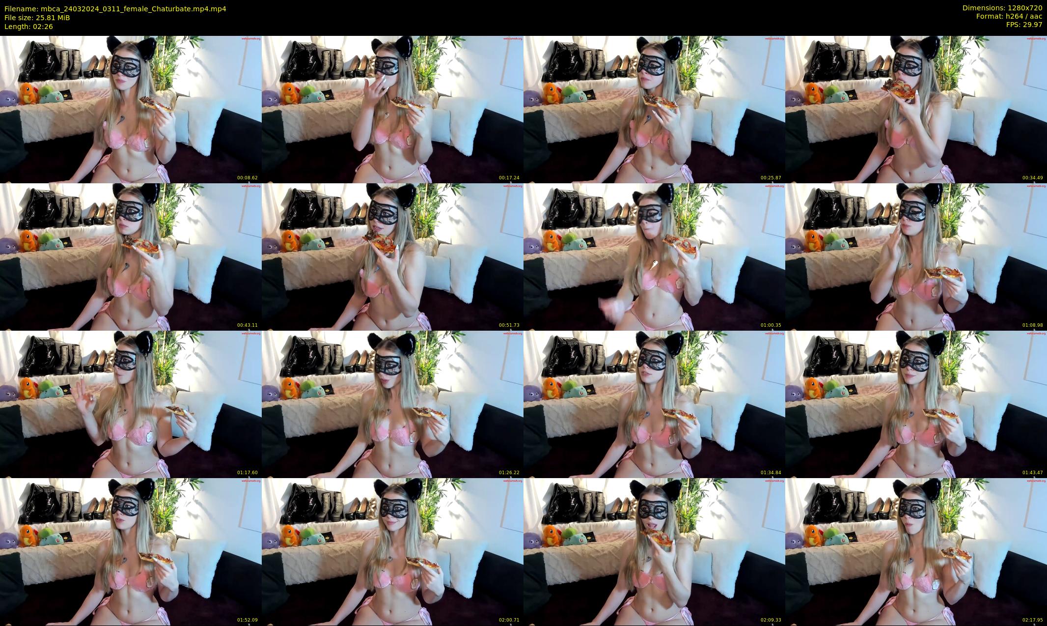 mbca — 3 minute Chaturbate couple cam show recording, 720p, Mar 24, 2024