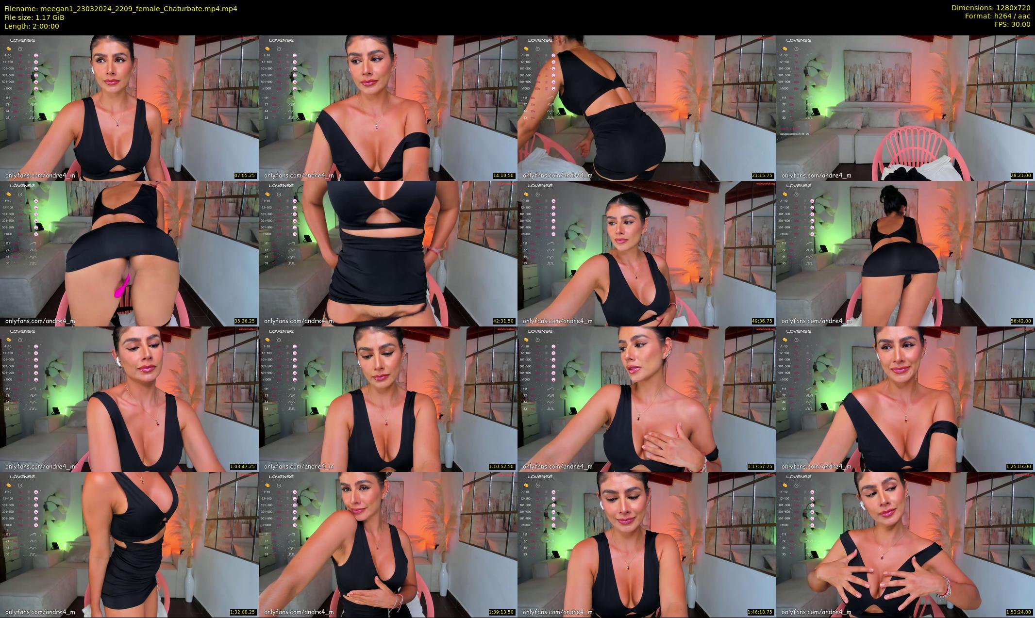meegan1 — 120 minute Chaturbate female cam show recording, 720p, Mar 23, 2024