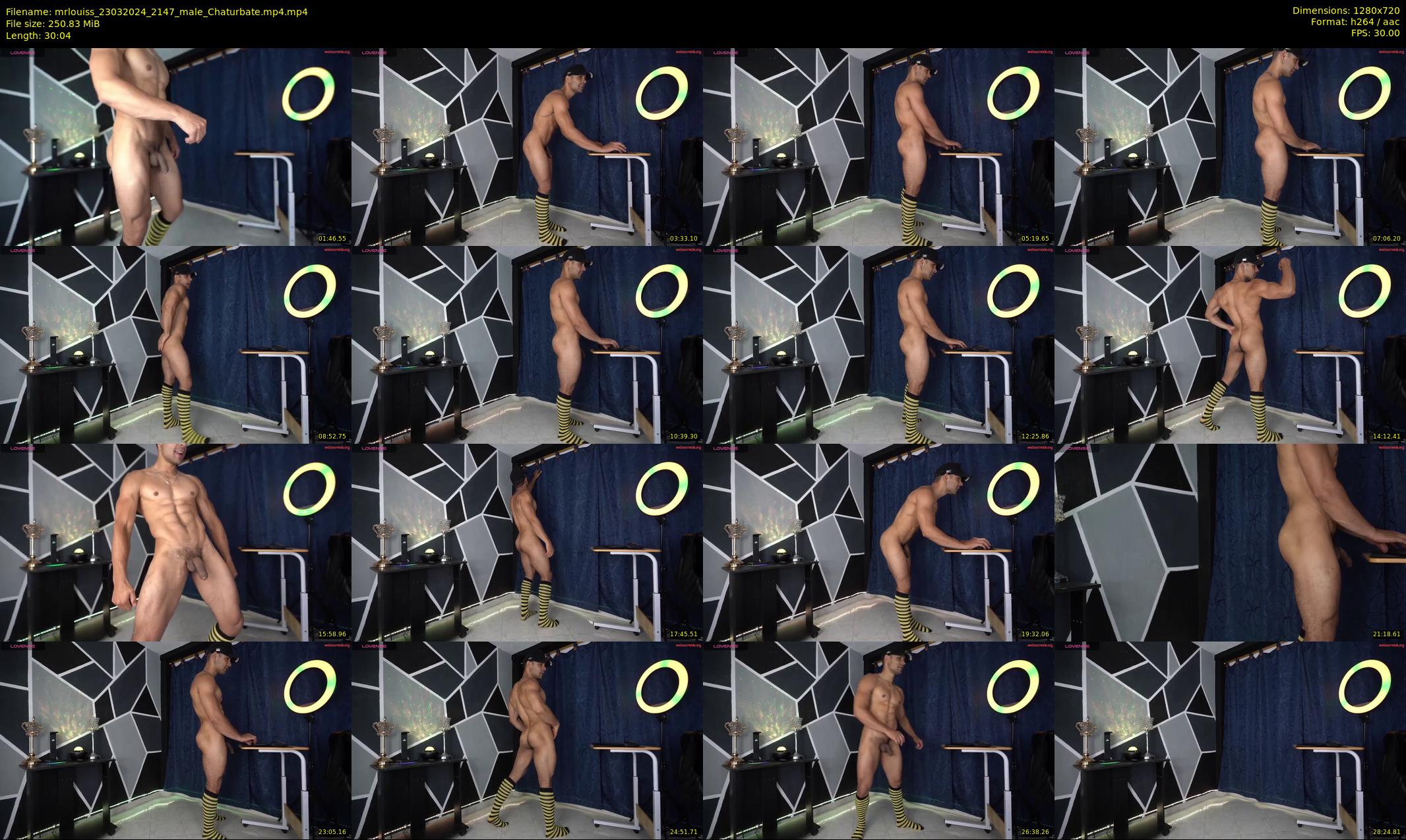 mrlouiss — 31 minute Chaturbate male cam show recording, 720p, Mar 23, 2024