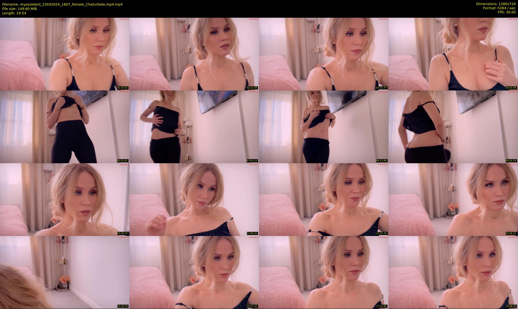 myassistant — 20 minute Chaturbate female cam show recording, 720p, Mar 23, 2024