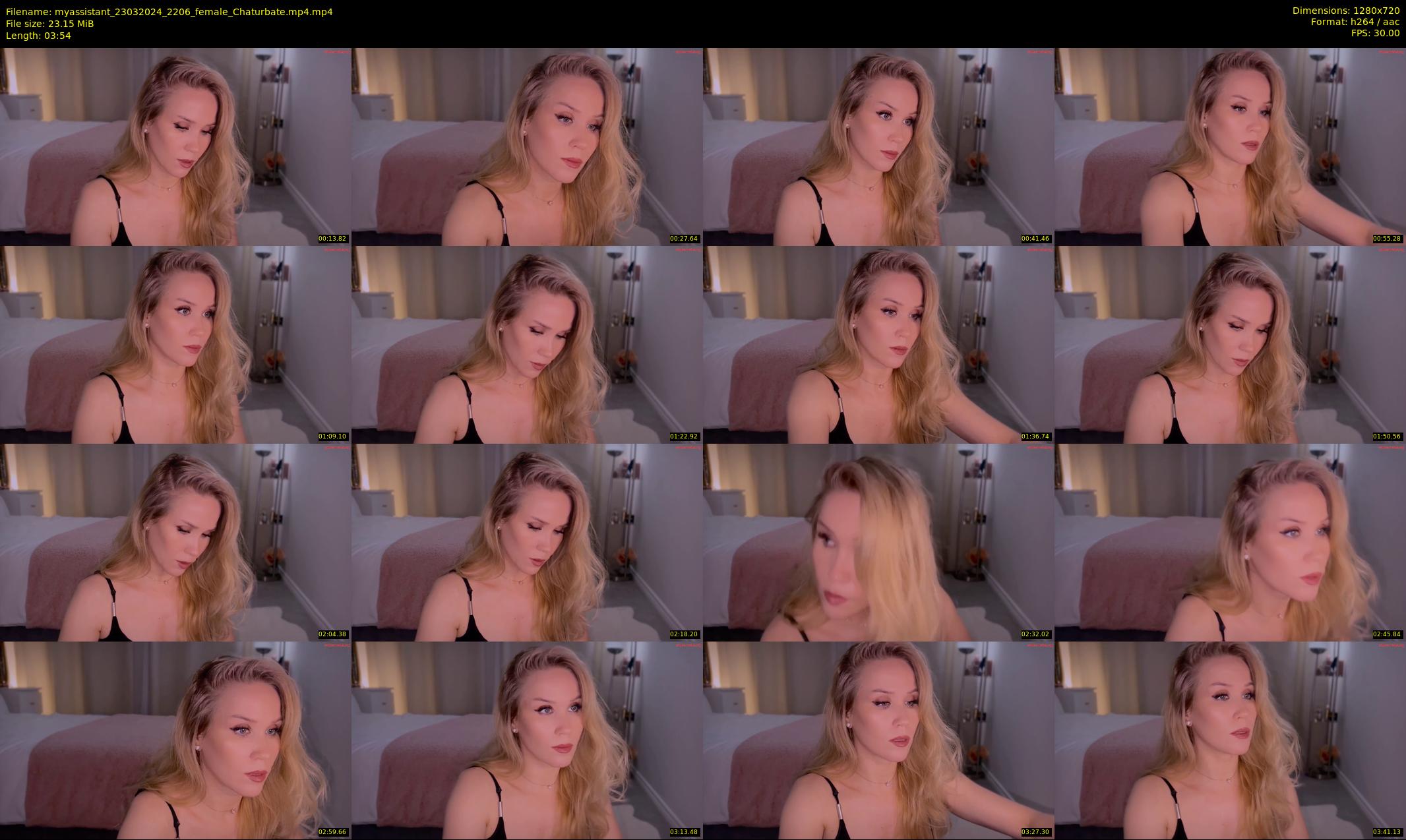 myassistant — 4 minute Chaturbate female cam show recording, 720p, Mar 23, 2024