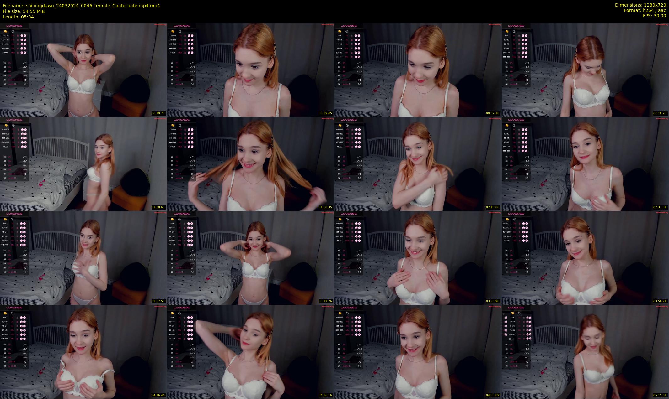 shiningdawn — 6 minute Chaturbate female cam show recording, 720p, Mar 24, 2024