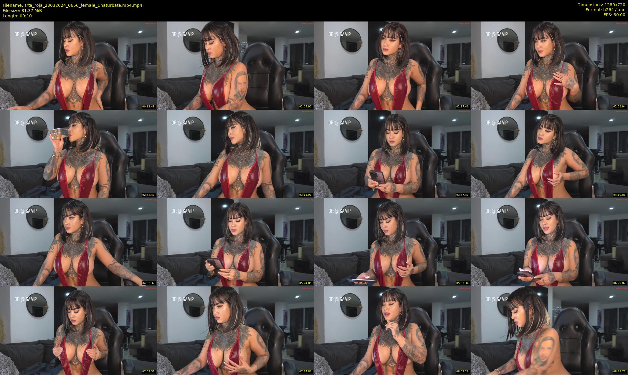 srta_roja — 10 minute Chaturbate female cam show recording, 720p, Mar 23, 2024