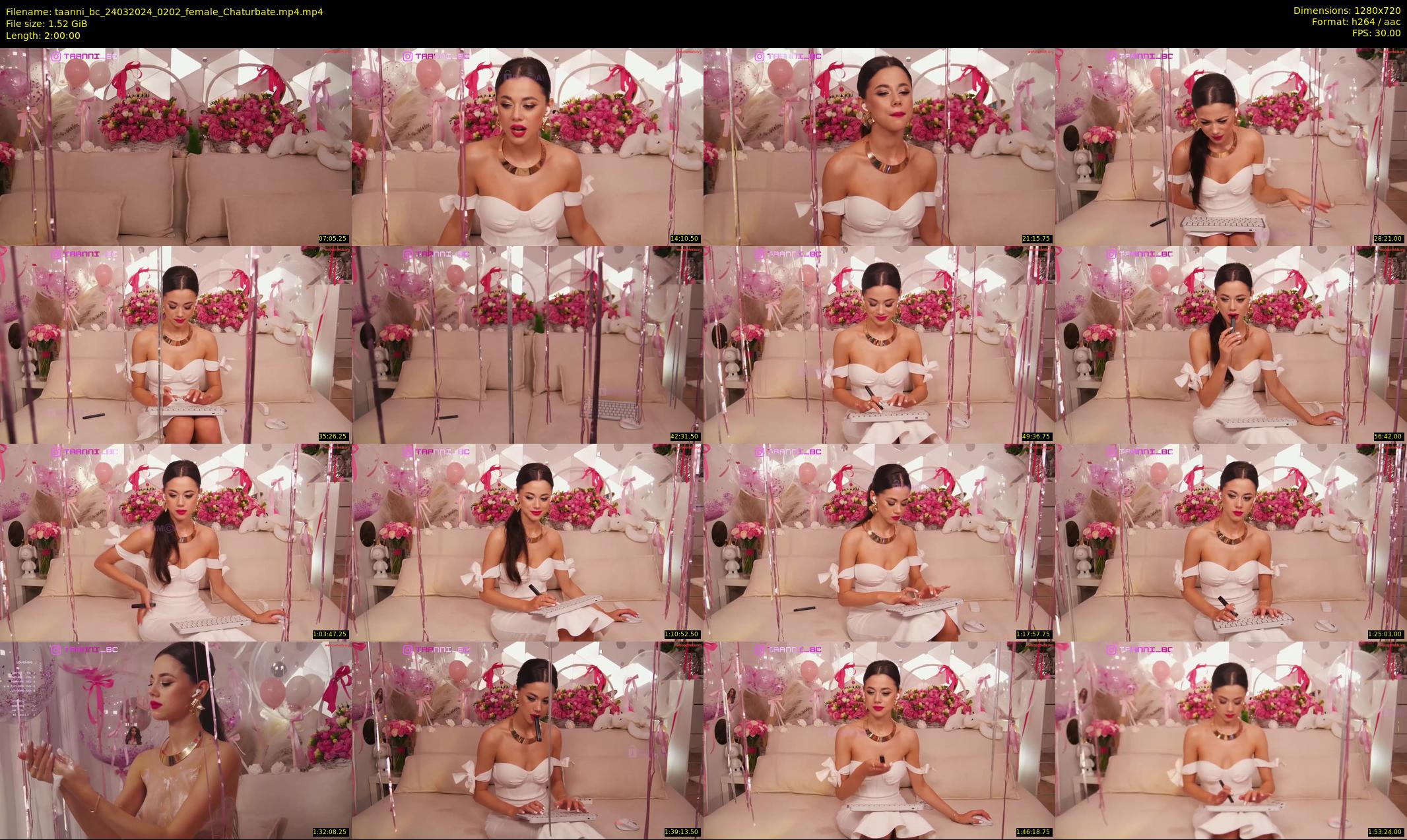 taanni_bc — 120 minute Chaturbate female cam show recording, 720p, Mar 24, 2024