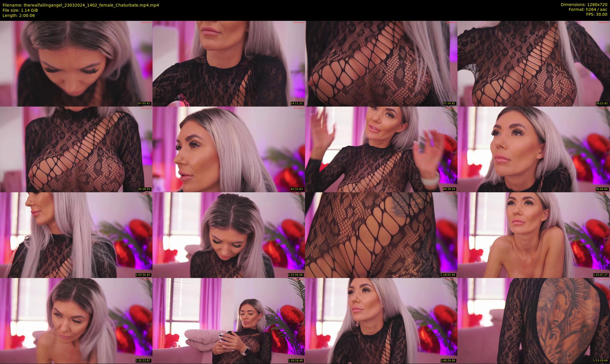 therealfallingangel — 121 minute Chaturbate female cam show recording, 720p, Mar 23, 2024