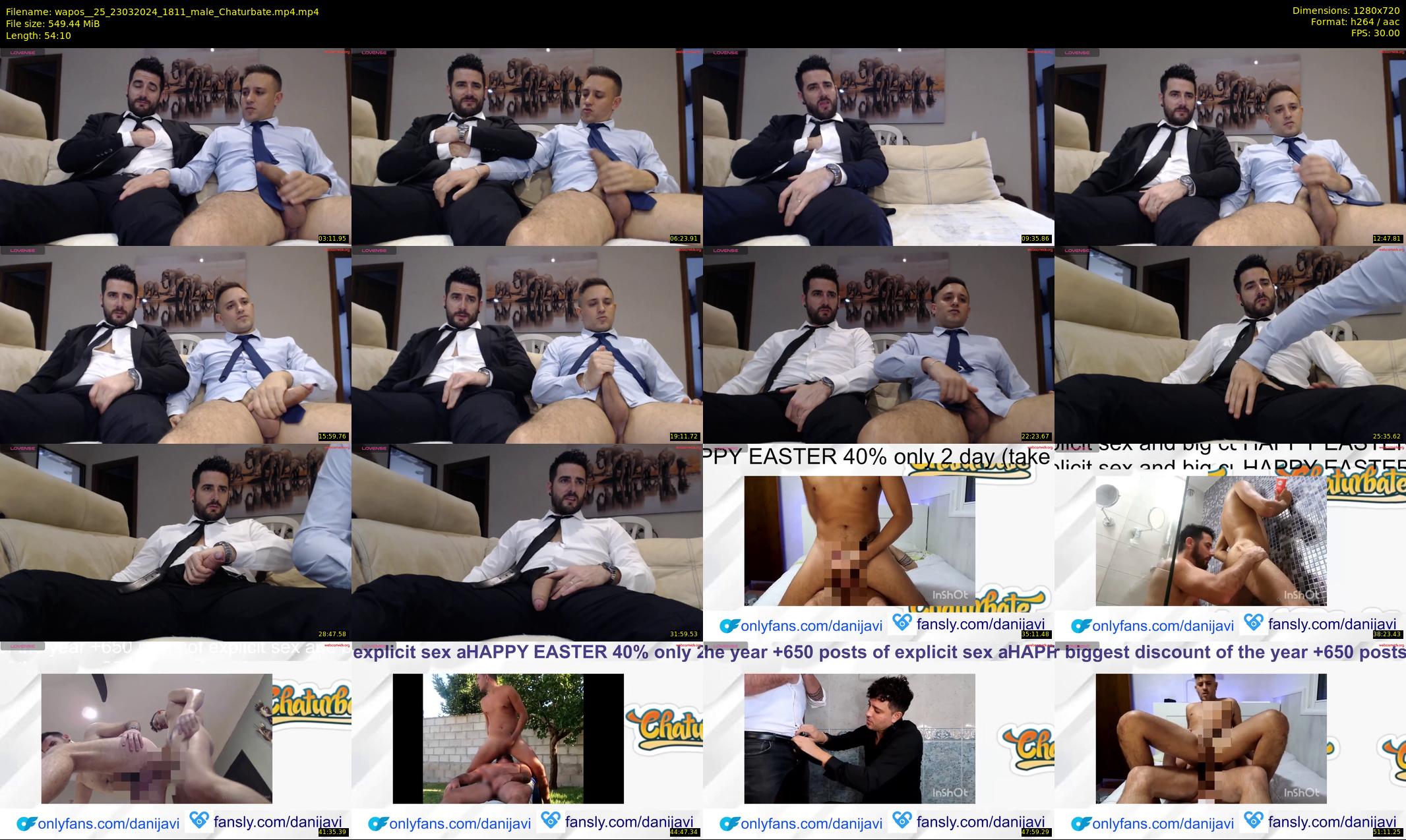 wapos__25 — 55 minute Chaturbate male cam show recording, 720p, Mar 23, 2024