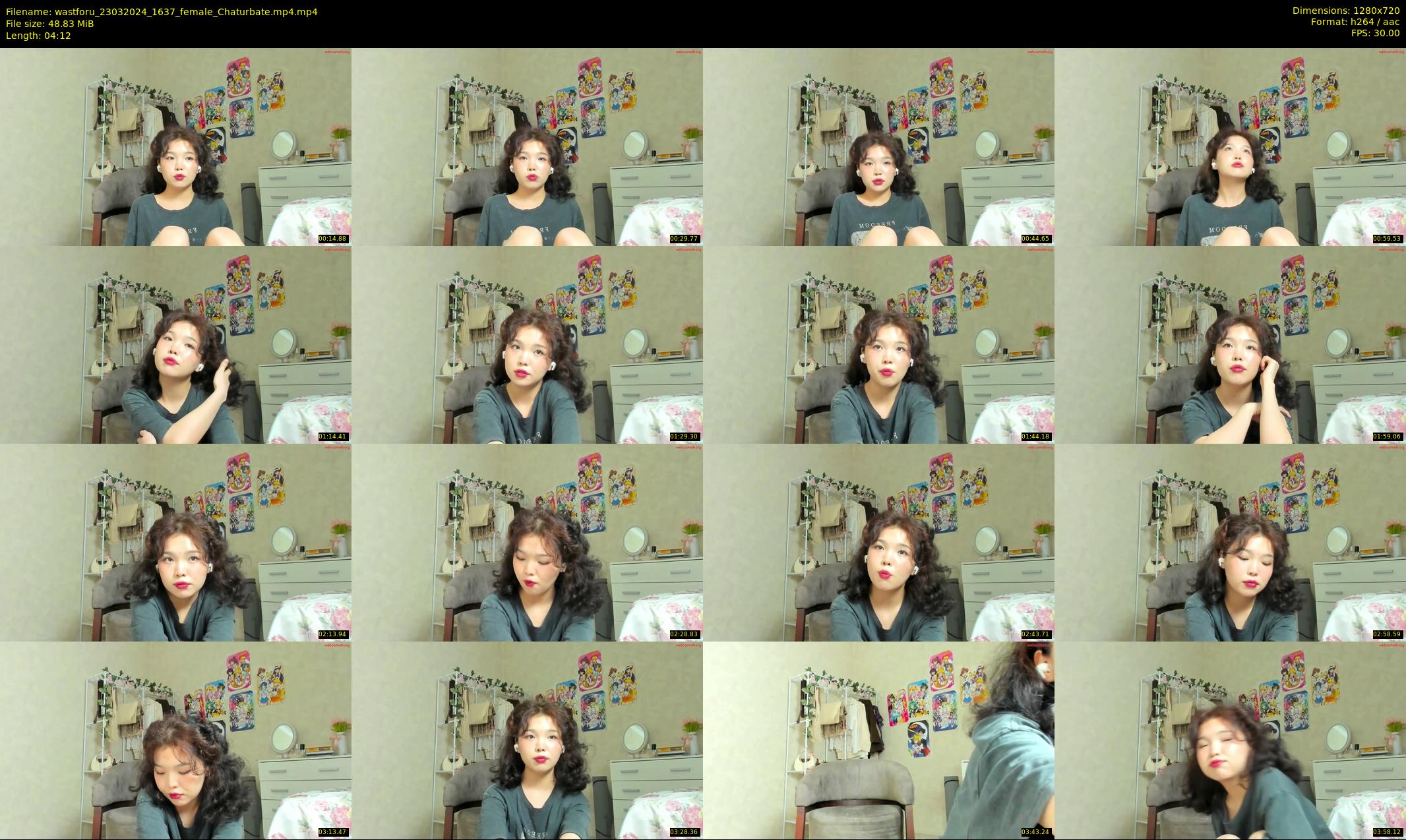 wastforu — 5 minute Chaturbate female cam show recording, 720p, Mar 23, 2024