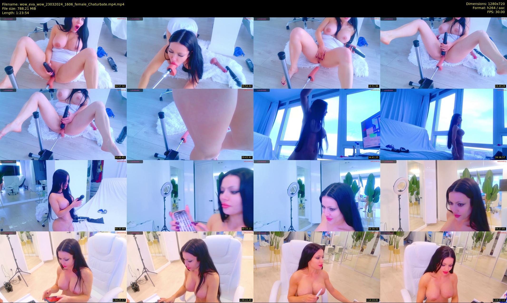 wow_eva_wow — 84 minute Chaturbate female cam show recording, 720p, Mar 23, 2024