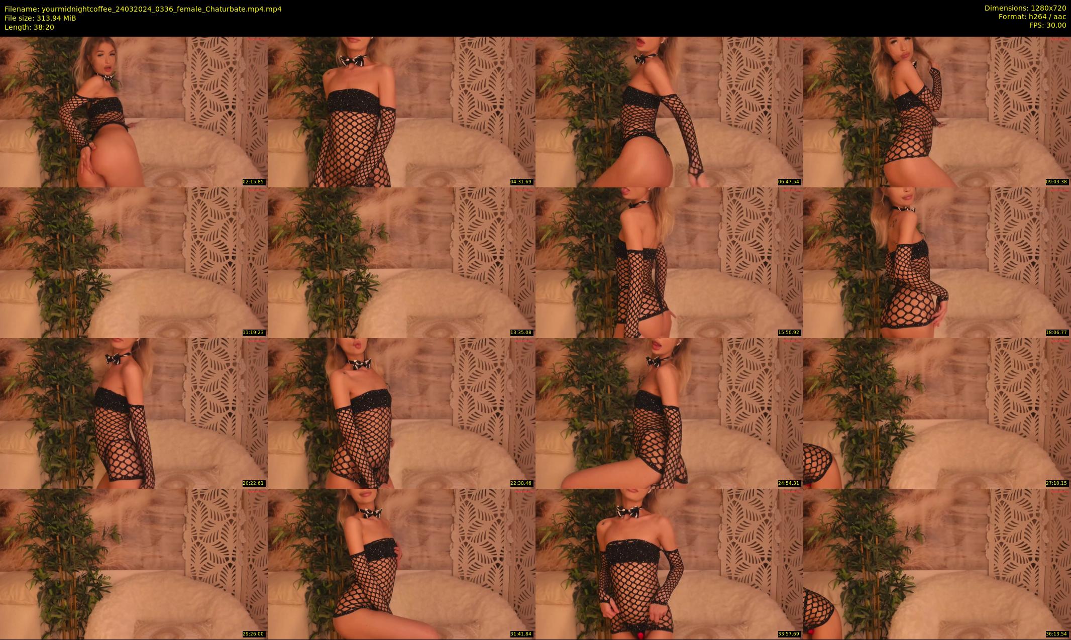 yourmidnightcoffee — 39 minute Chaturbate female cam show recording, 720p, Mar 24, 2024