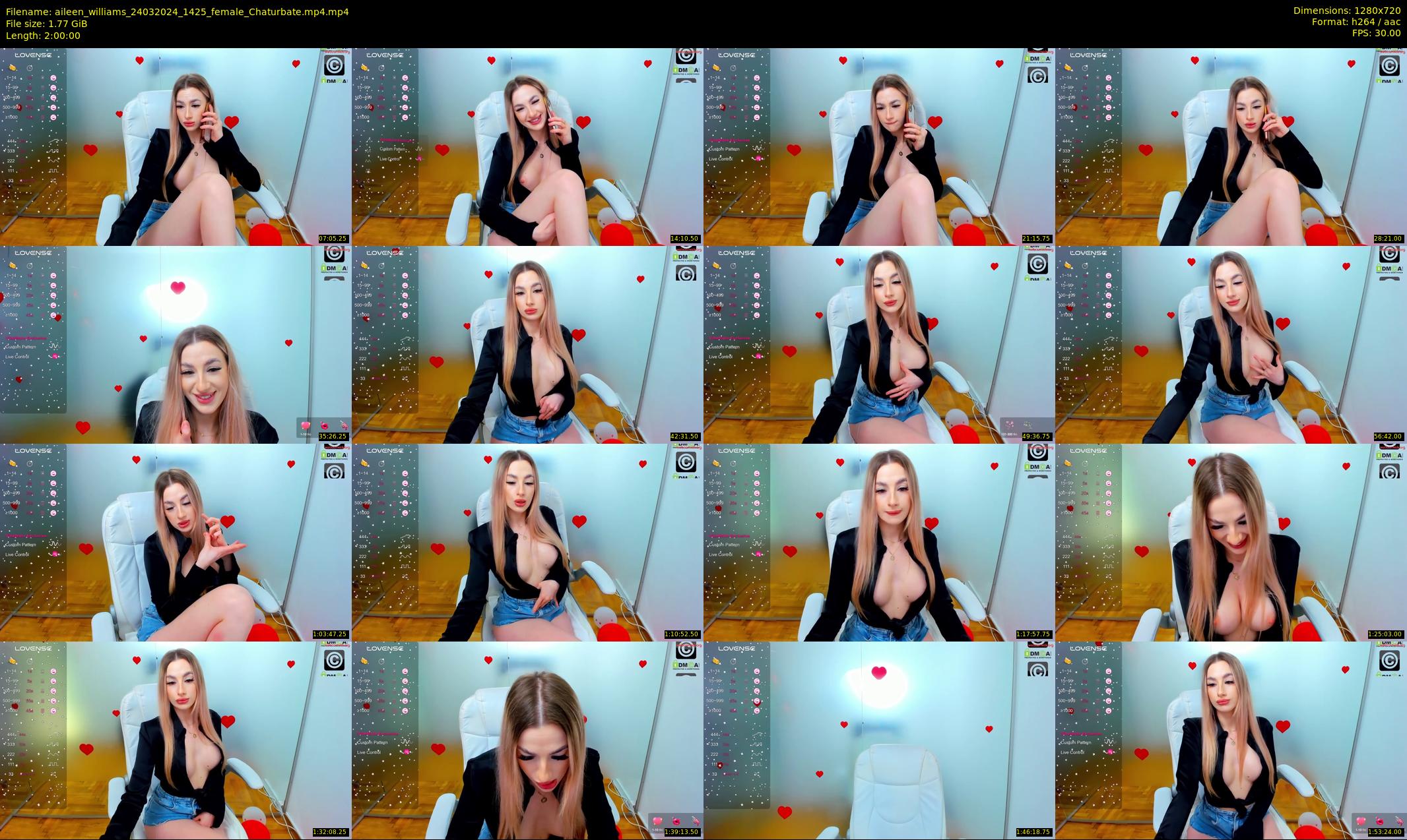 aileen_williams — 120 minute Chaturbate female cam show recording, 720p, Mar 24, 2024