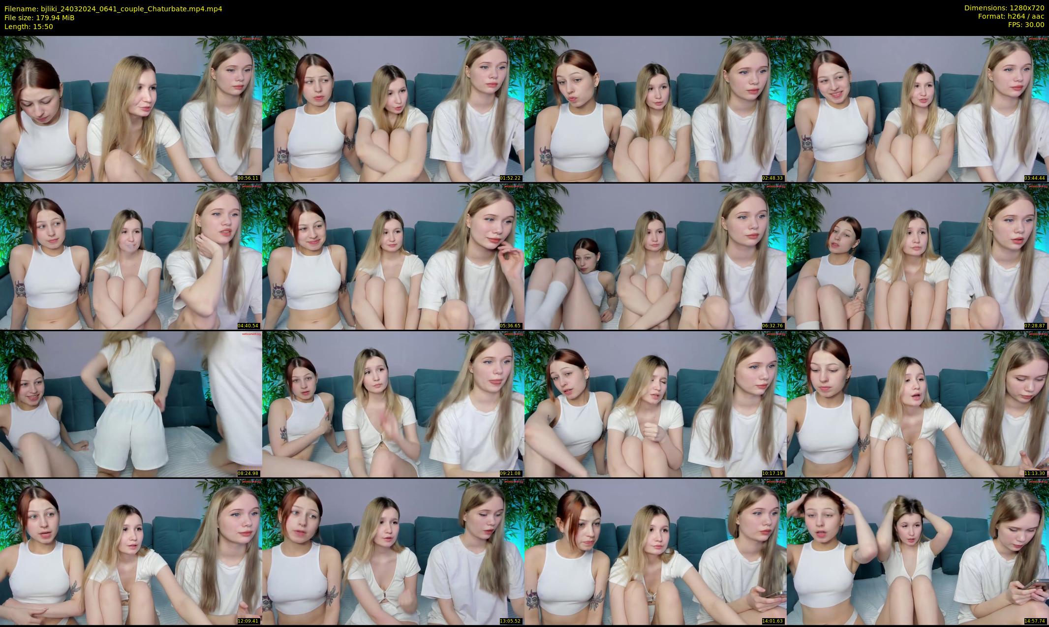 bjliki — 16 minute Chaturbate couple cam show recording, 720p, Mar 24, 2024