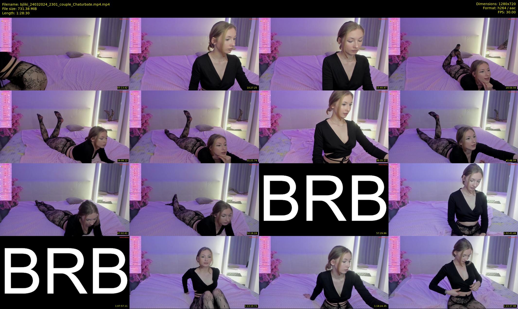 bjliki — 89 minute Chaturbate couple cam show recording, 720p, Mar 24, 2024