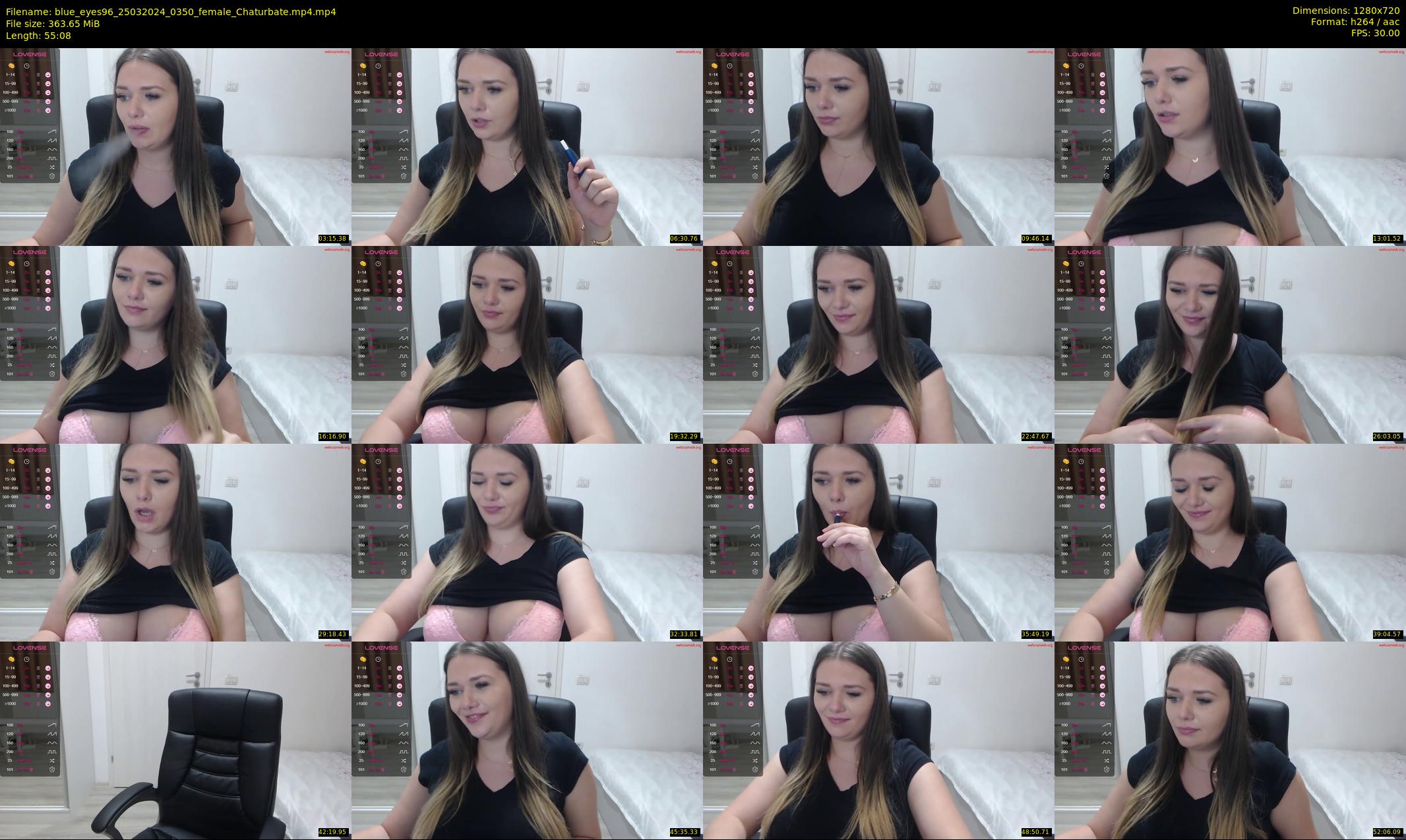 blue_eyes96 — 56 minute Chaturbate female cam show recording, 720p, Mar 25, 2024
