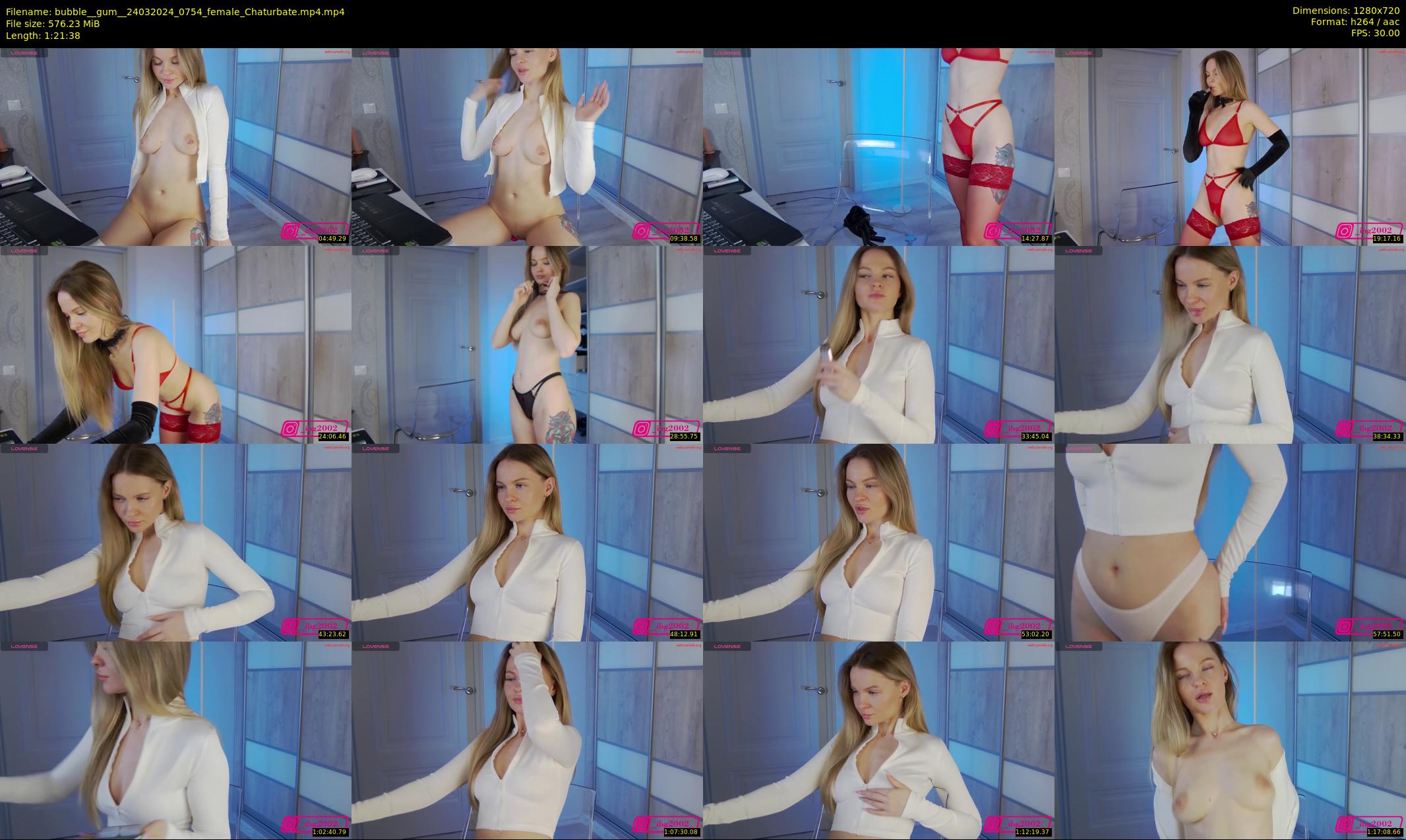 bubble__gum_ — 82 minute Chaturbate female cam show recording, 720p, Mar 24, 2024