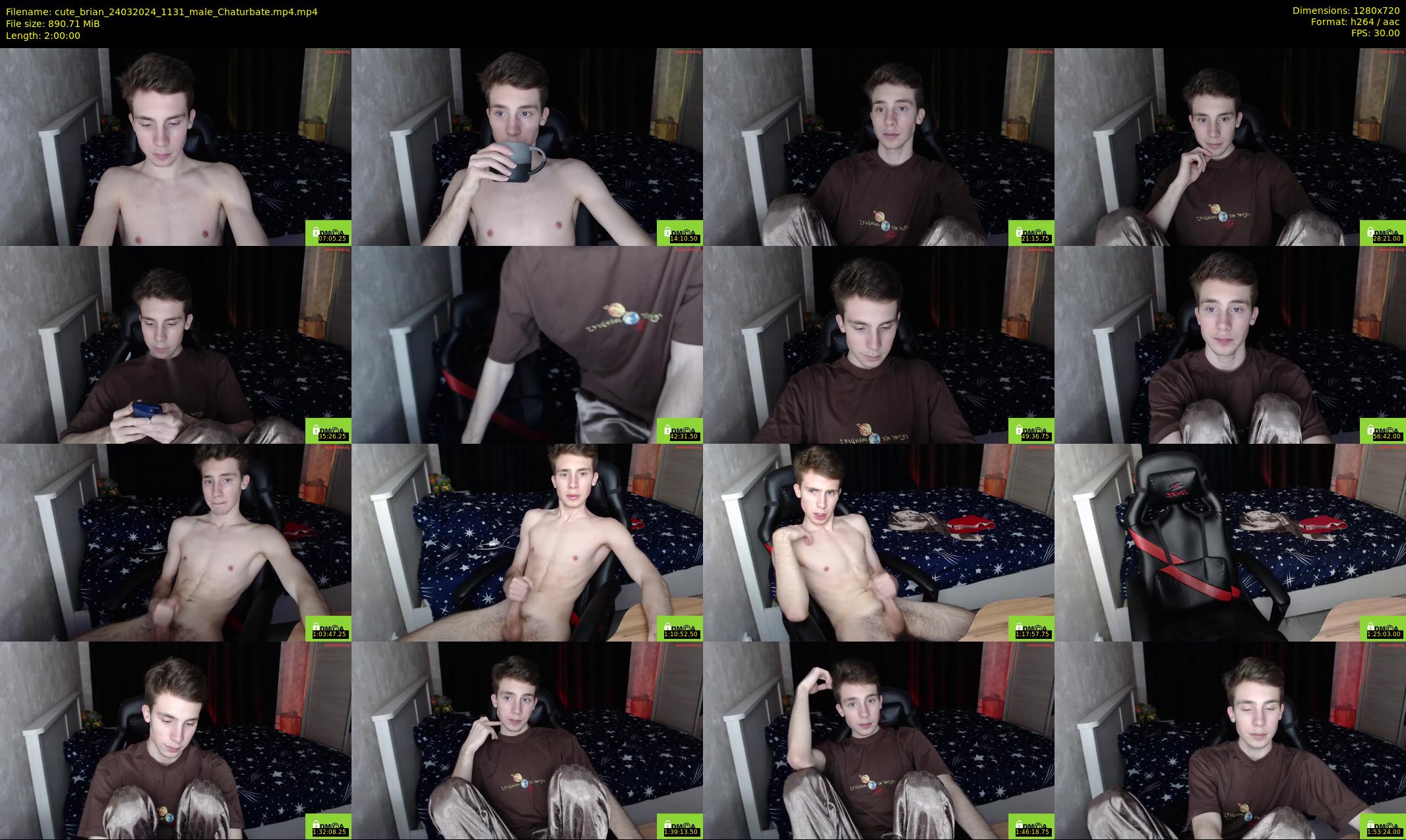 cute_brian — 120 minute Chaturbate male cam show recording, 720p, Mar 24, 2024