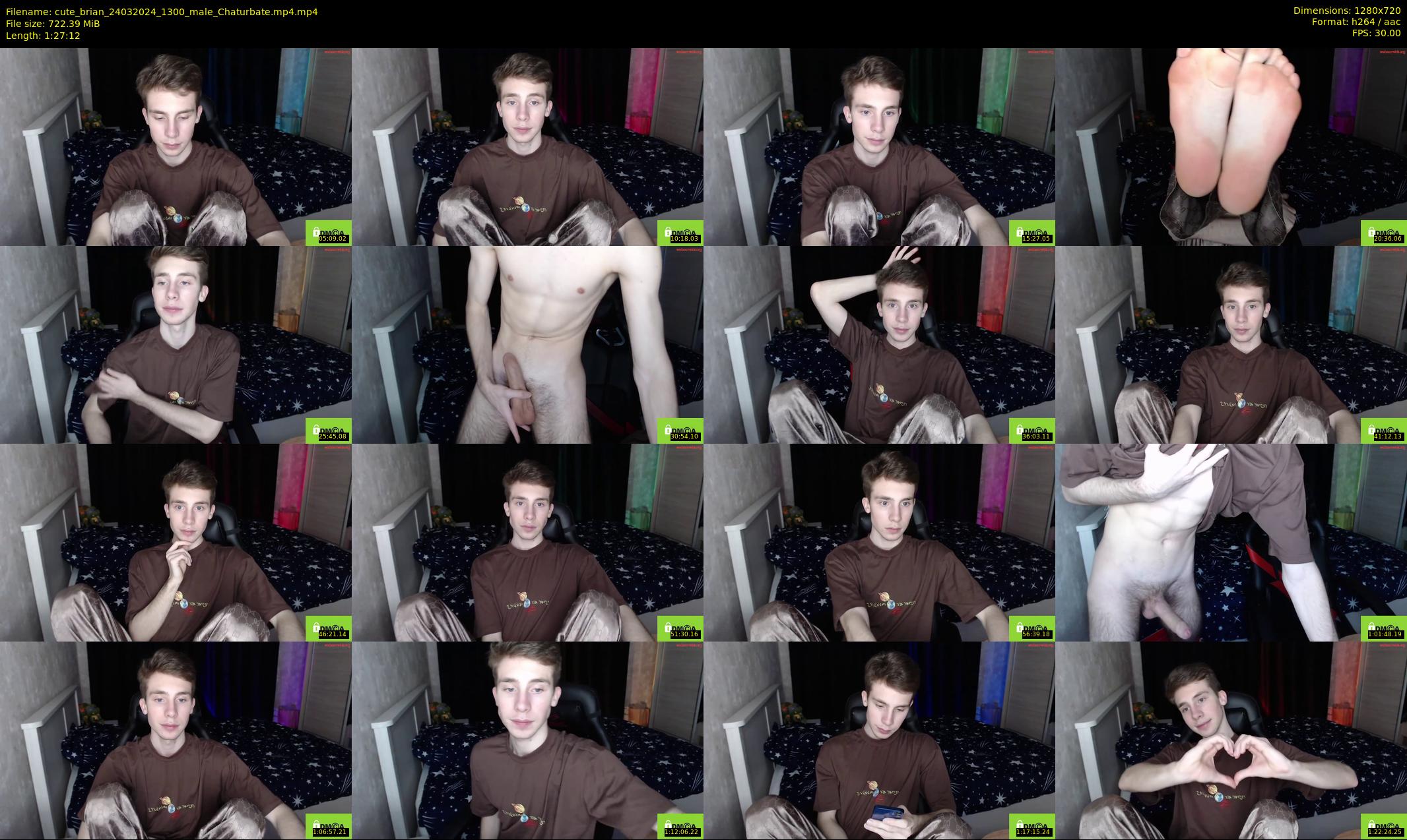 cute_brian — 88 minute Chaturbate male cam show recording, 720p, Mar 24, 2024
