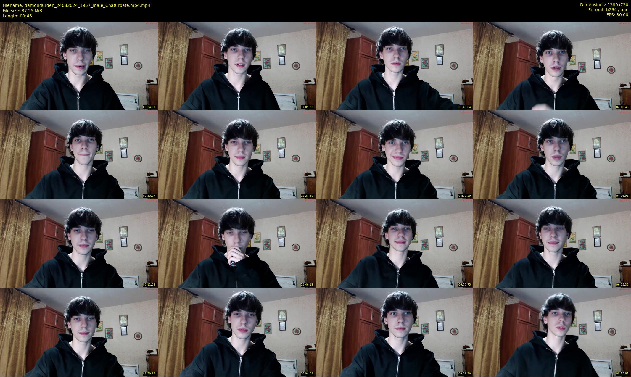 damondurden — 10 minute Chaturbate male cam show recording, 720p, Mar 24, 2024