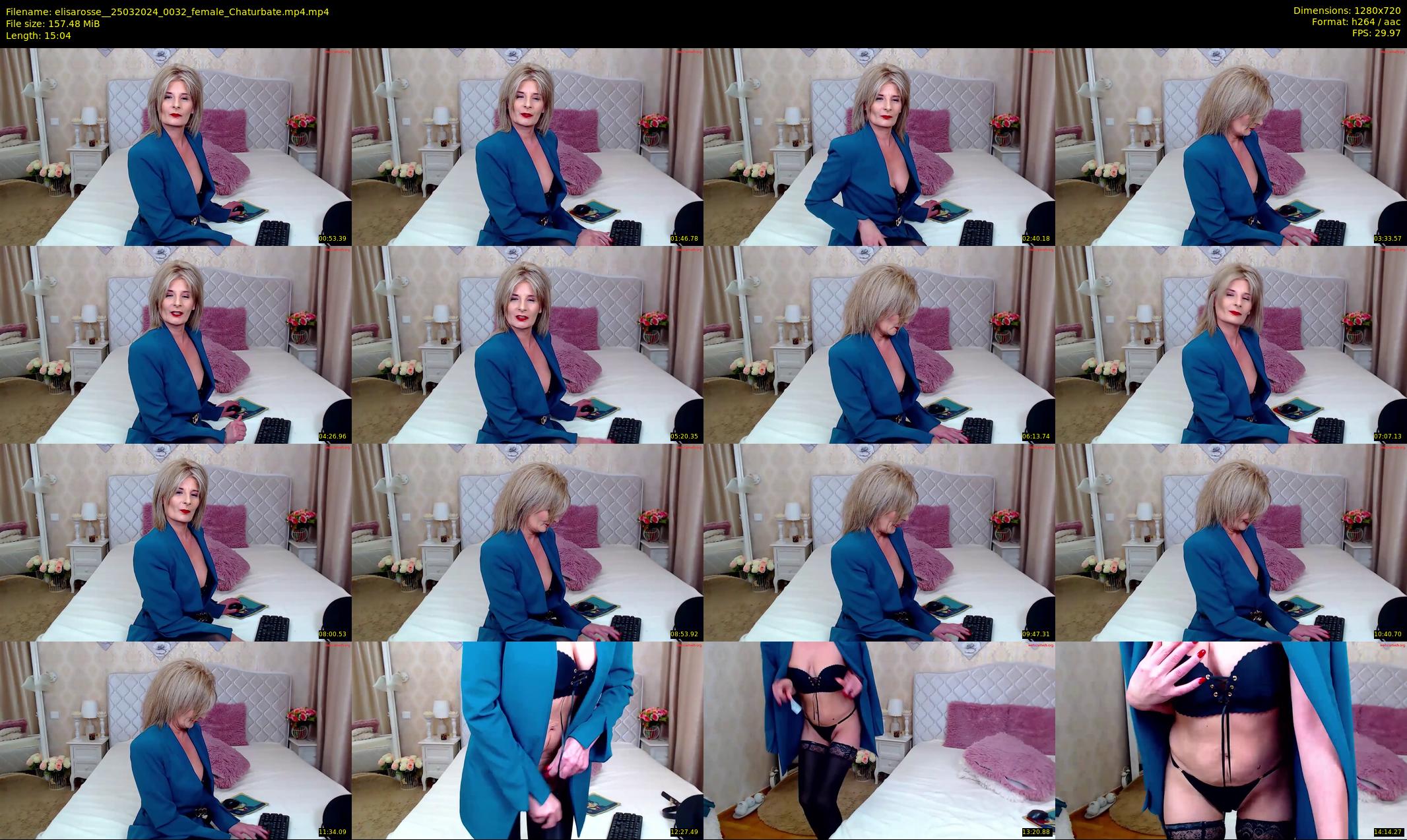 elisarosse_ — 16 minute Chaturbate female cam show recording, 720p, Mar 25, 2024