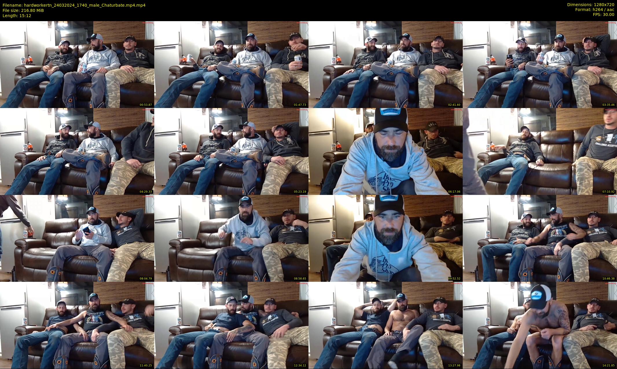hardworkertn — 16 minute Chaturbate male cam show recording, 720p, Mar 24, 2024