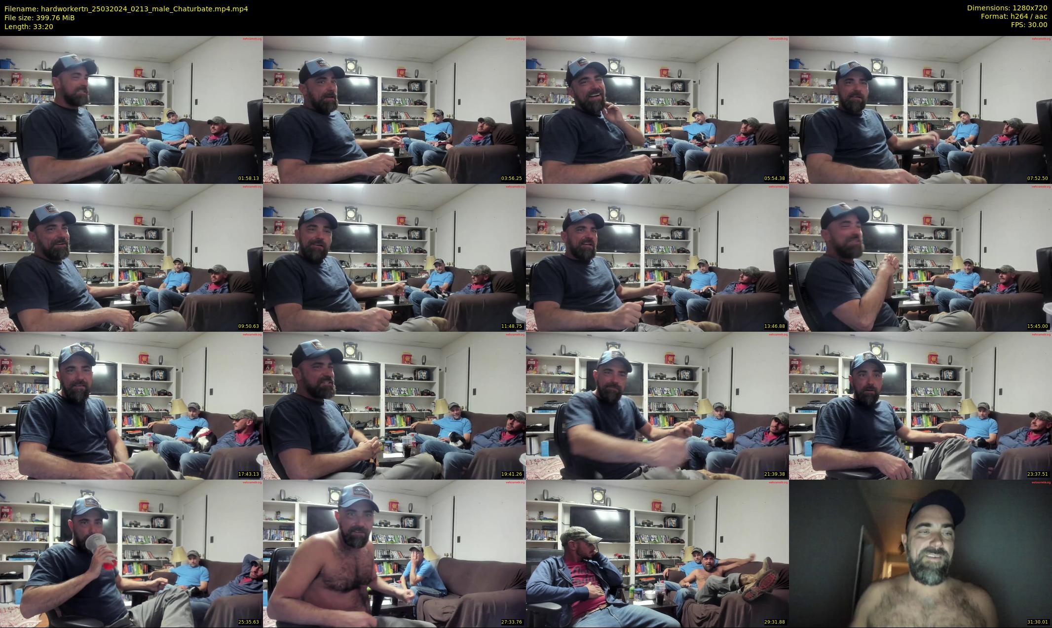 hardworkertn — 34 minute Chaturbate male cam show recording, 720p, Mar 25, 2024