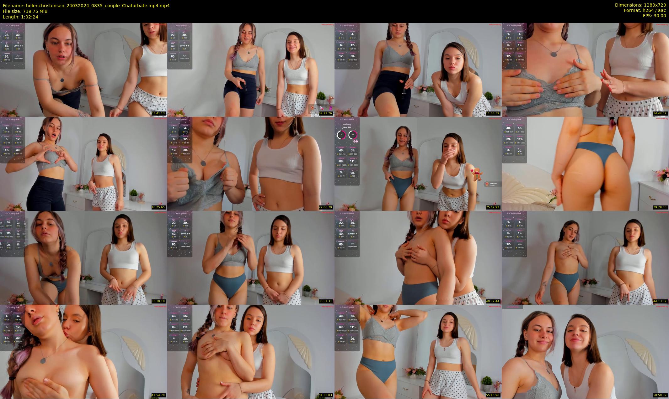 helenchristensen — 63 minute Chaturbate female cam show recording, 720p, Mar 24, 2024