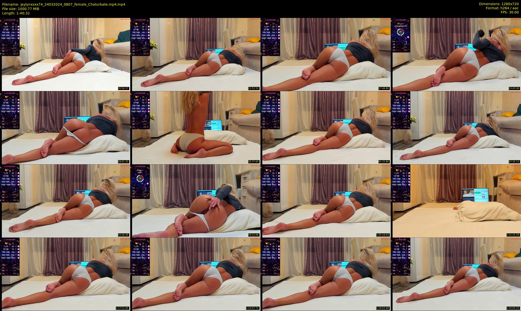 jaylynxxxx74 — 101 minute Chaturbate female cam show recording, 720p, Mar 24, 2024