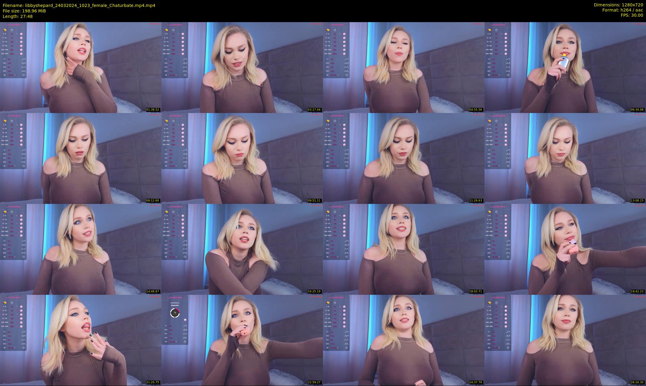 libbyshepard — 28 minute Chaturbate female cam show recording, 720p, Mar 24, 2024
