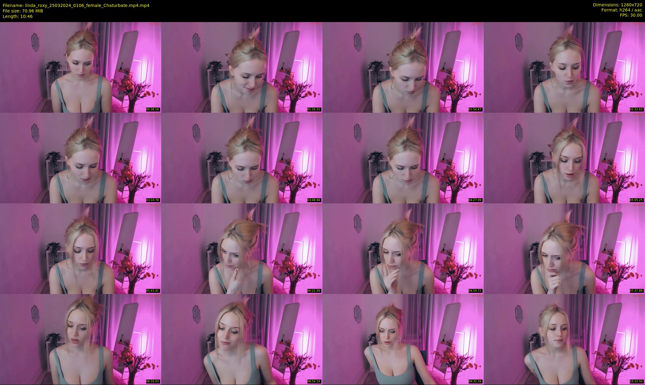linda_roxy — 11 minute Chaturbate female cam show recording, 720p, Mar 25, 2024