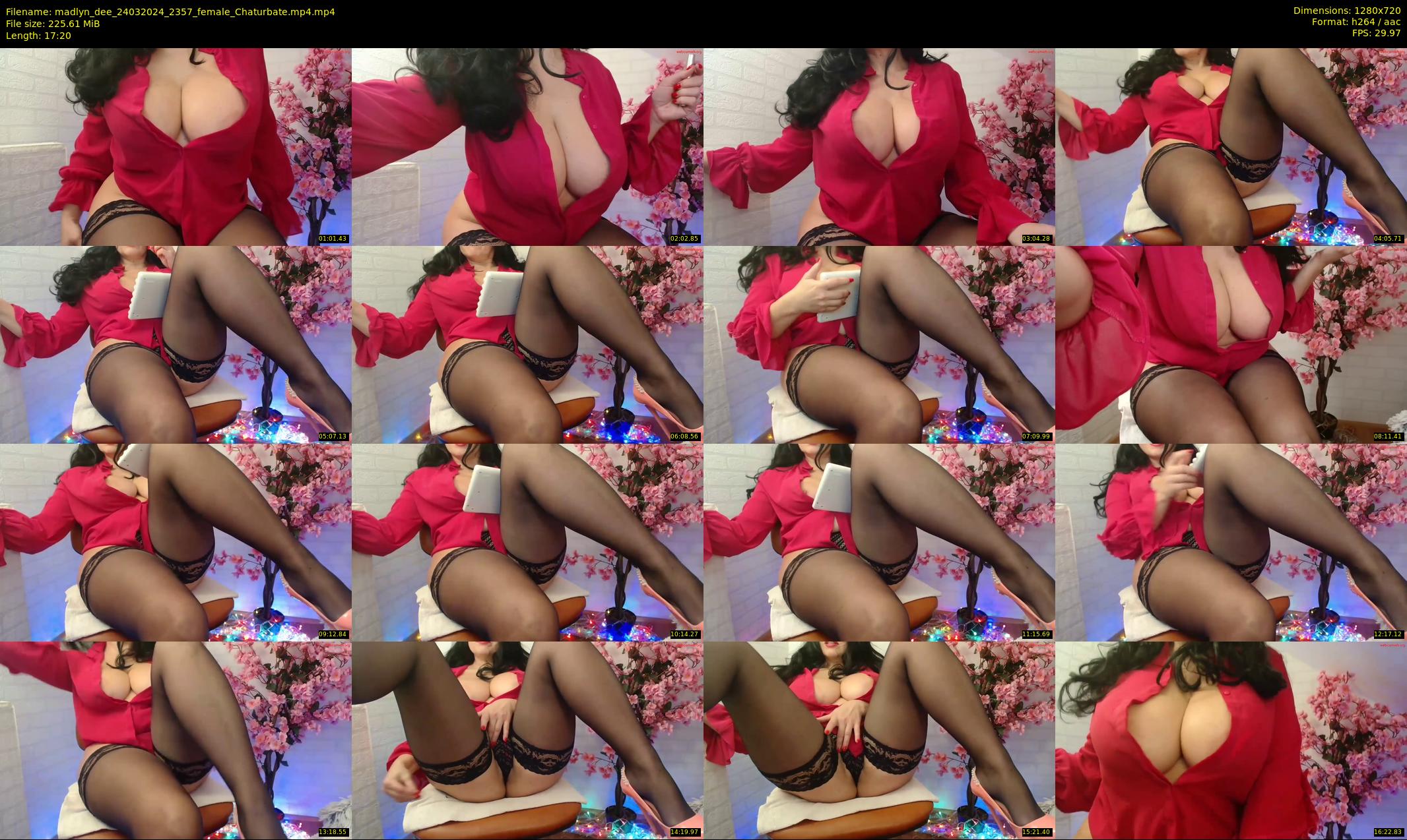 madlyn_dee — 18 minute Chaturbate female cam show recording, 720p, Mar 24, 2024