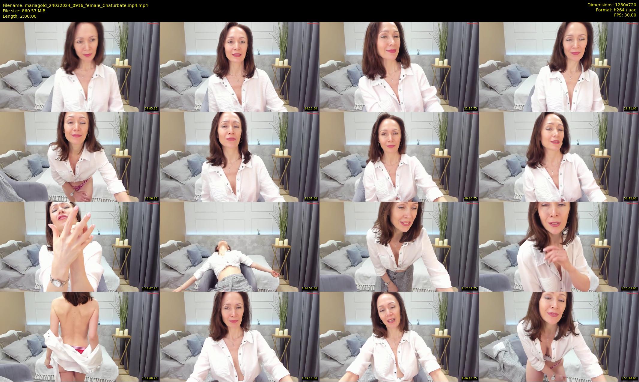 mariagold — 120 minute Chaturbate female cam show recording, 720p, Mar 24, 2024