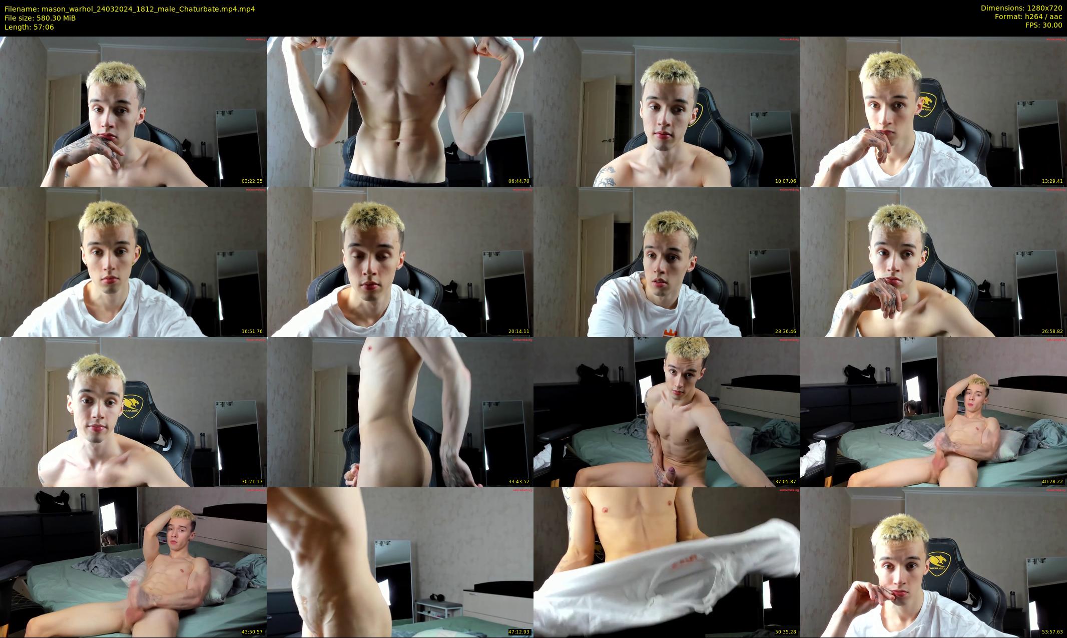 mason_warhol — 58 minute Chaturbate male cam show recording, 720p, Mar 24, 2024