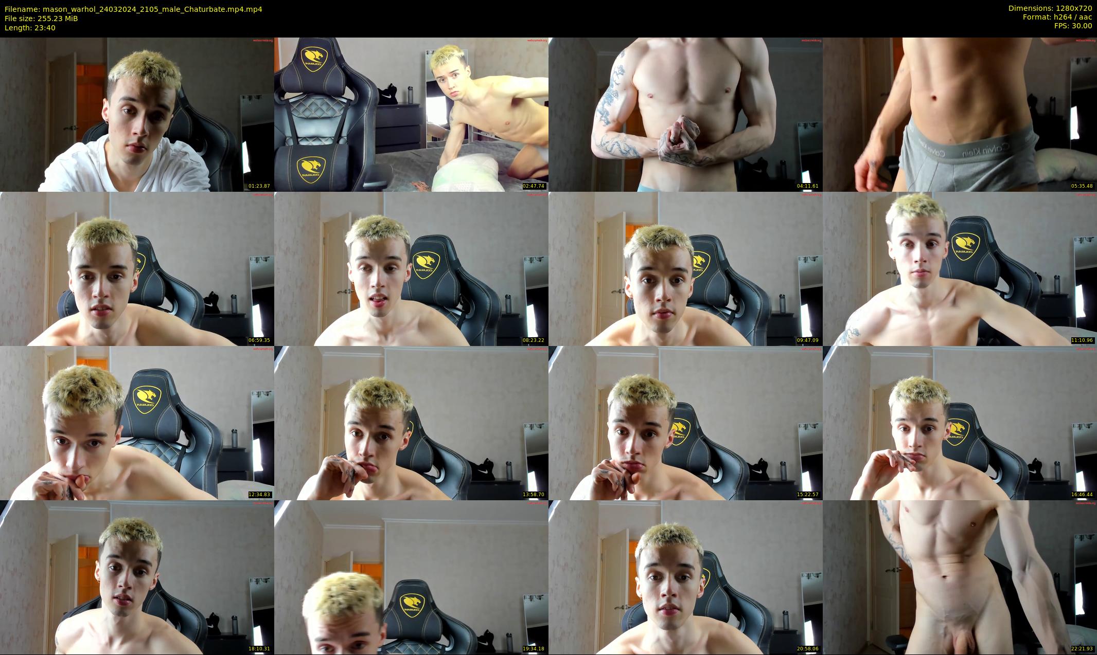 mason_warhol — 24 minute Chaturbate male cam show recording, 720p, Mar 24, 2024