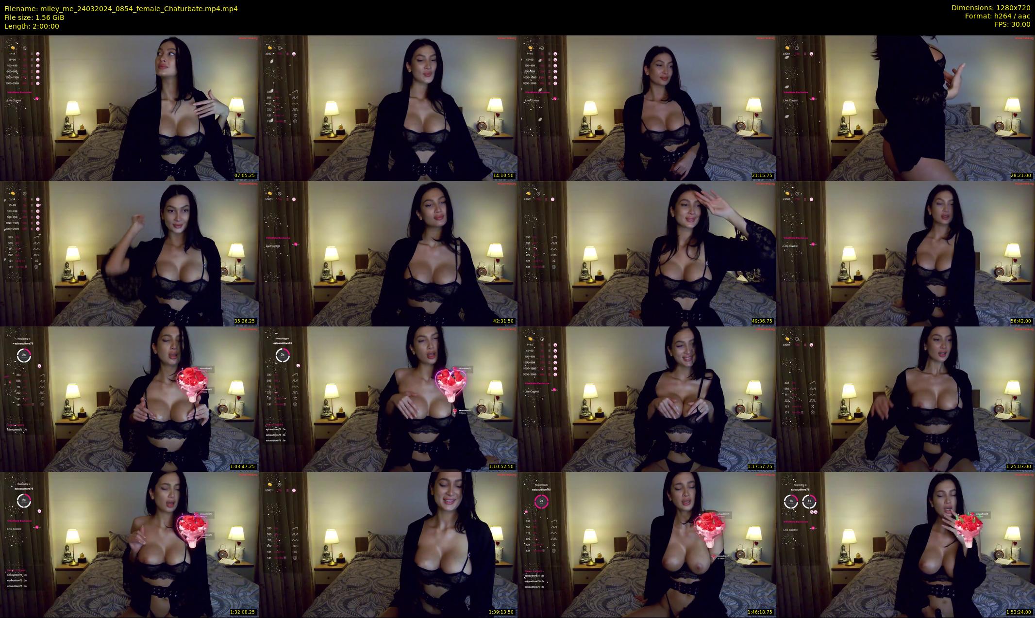 miley_me — 120 minute Chaturbate female cam show recording, 720p, Mar 24, 2024