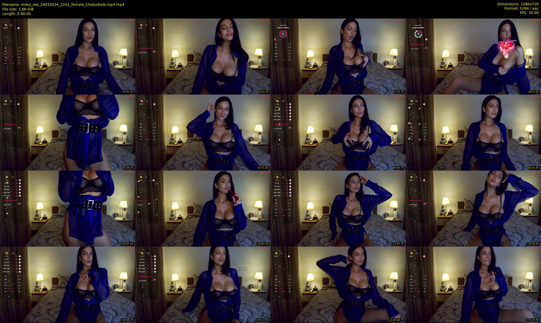 miley_me — 120 minute Chaturbate female cam show recording, 720p, Mar 24, 2024