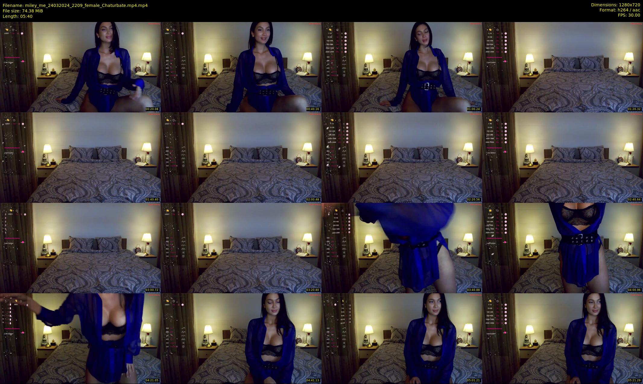 miley_me — 6 minute Chaturbate female cam show recording, 720p, Mar 24, 2024