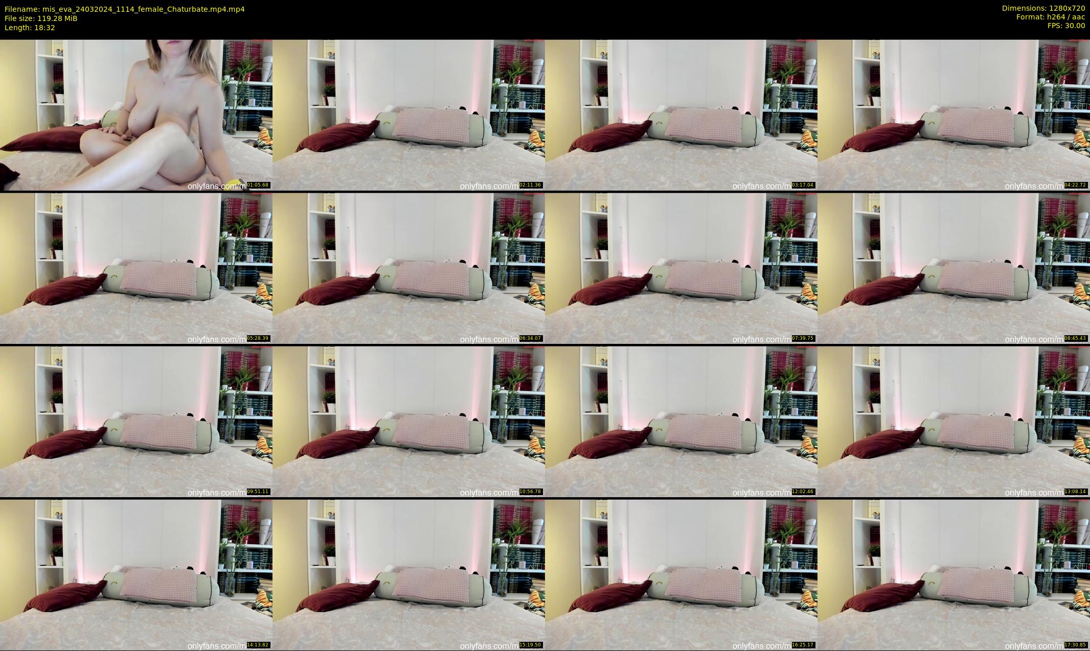 mis_eva — 19 minute Chaturbate female cam show recording, 720p, Mar 24, 2024
