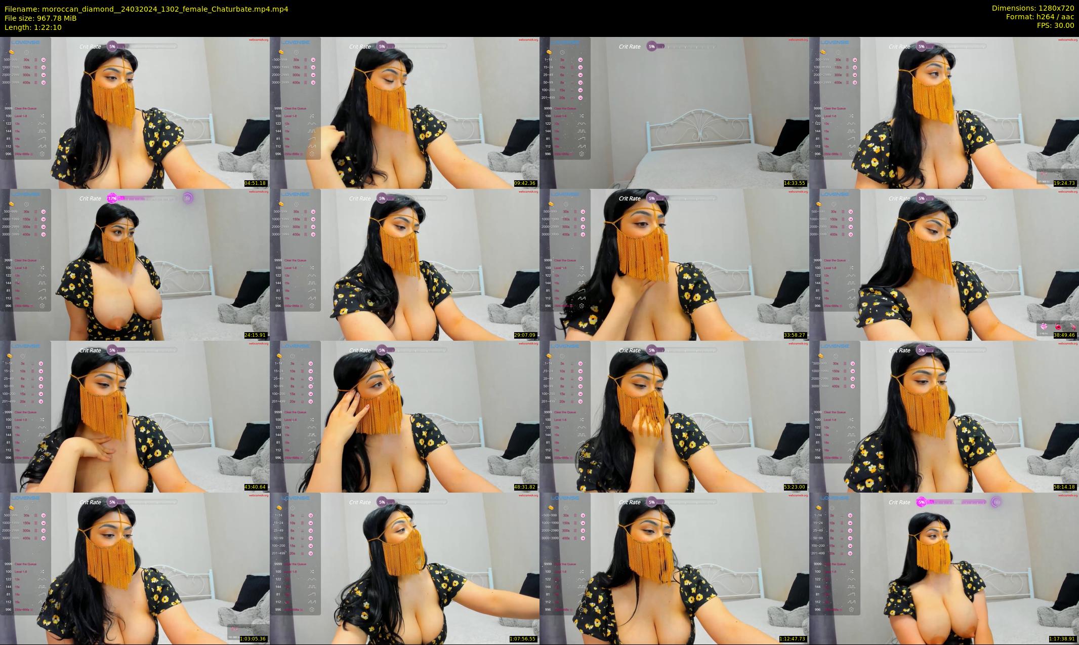 moroccan_diamond_ — 83 minute Chaturbate female cam show recording, 720p, Mar 24, 2024
